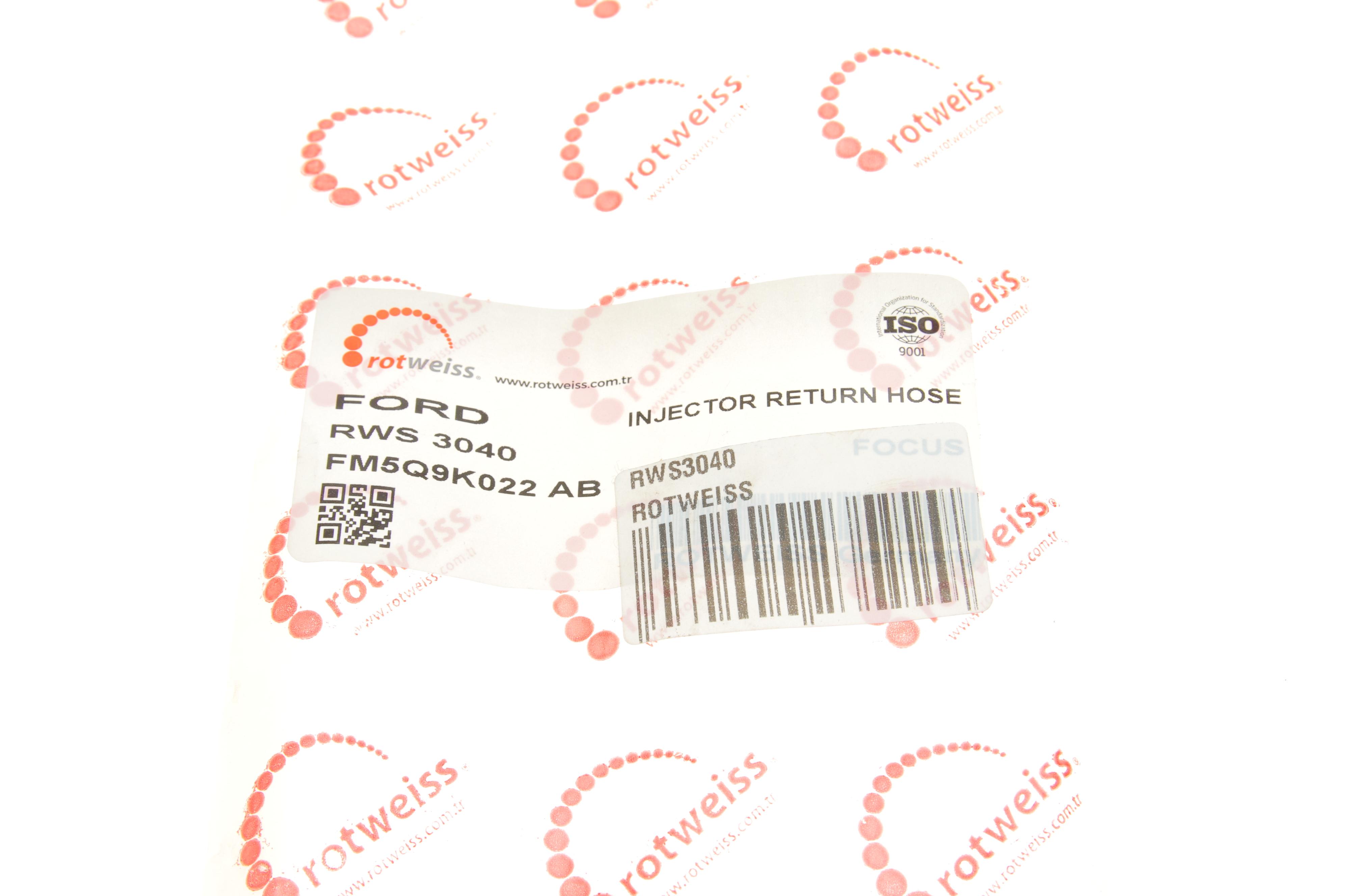 Шланг зливний Ford Focus/Transit Connect 1.5TDCi 14-