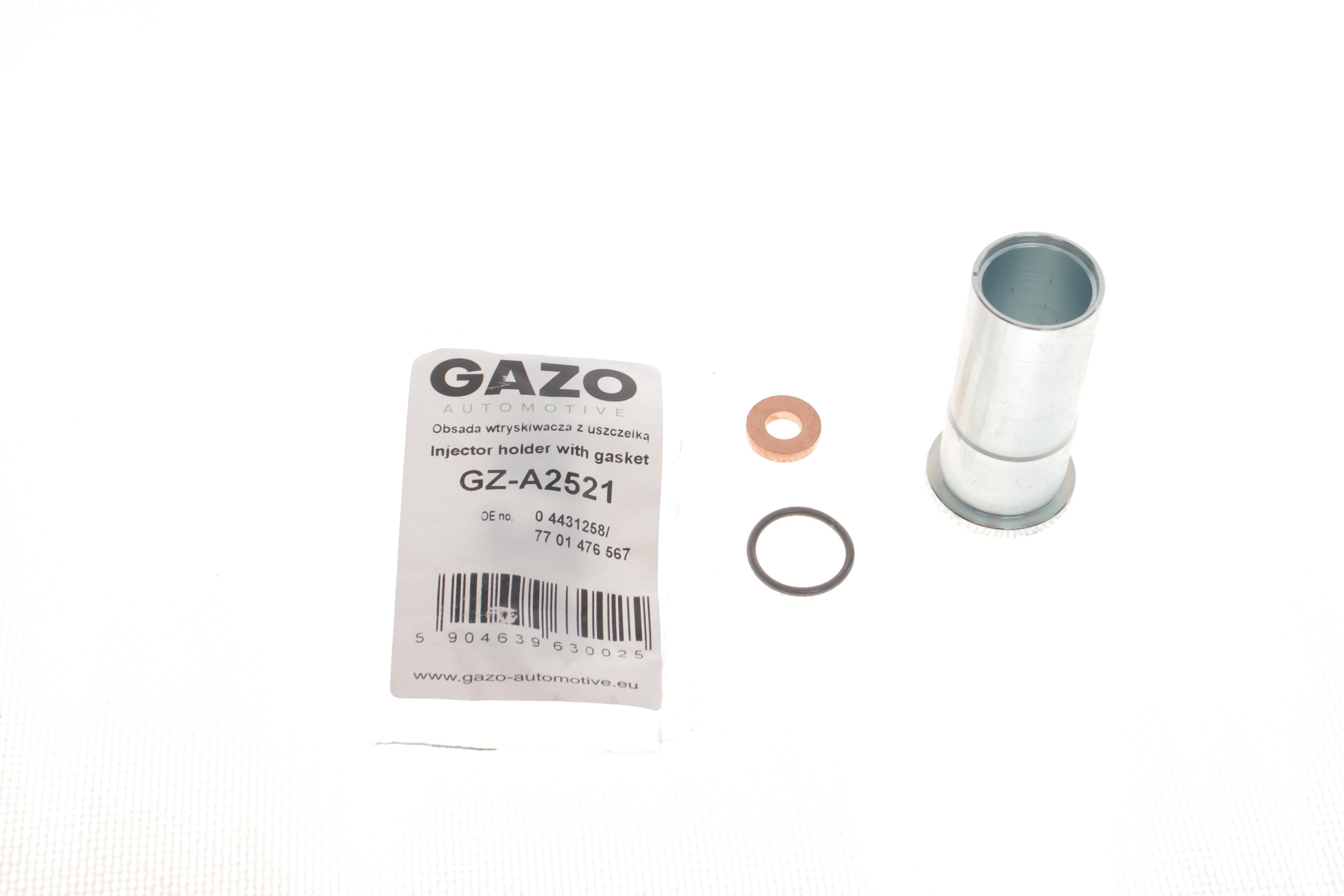 Ремкомплект форсунки Renault Trafic 2.0 dCi 06- (втулка+шайба)