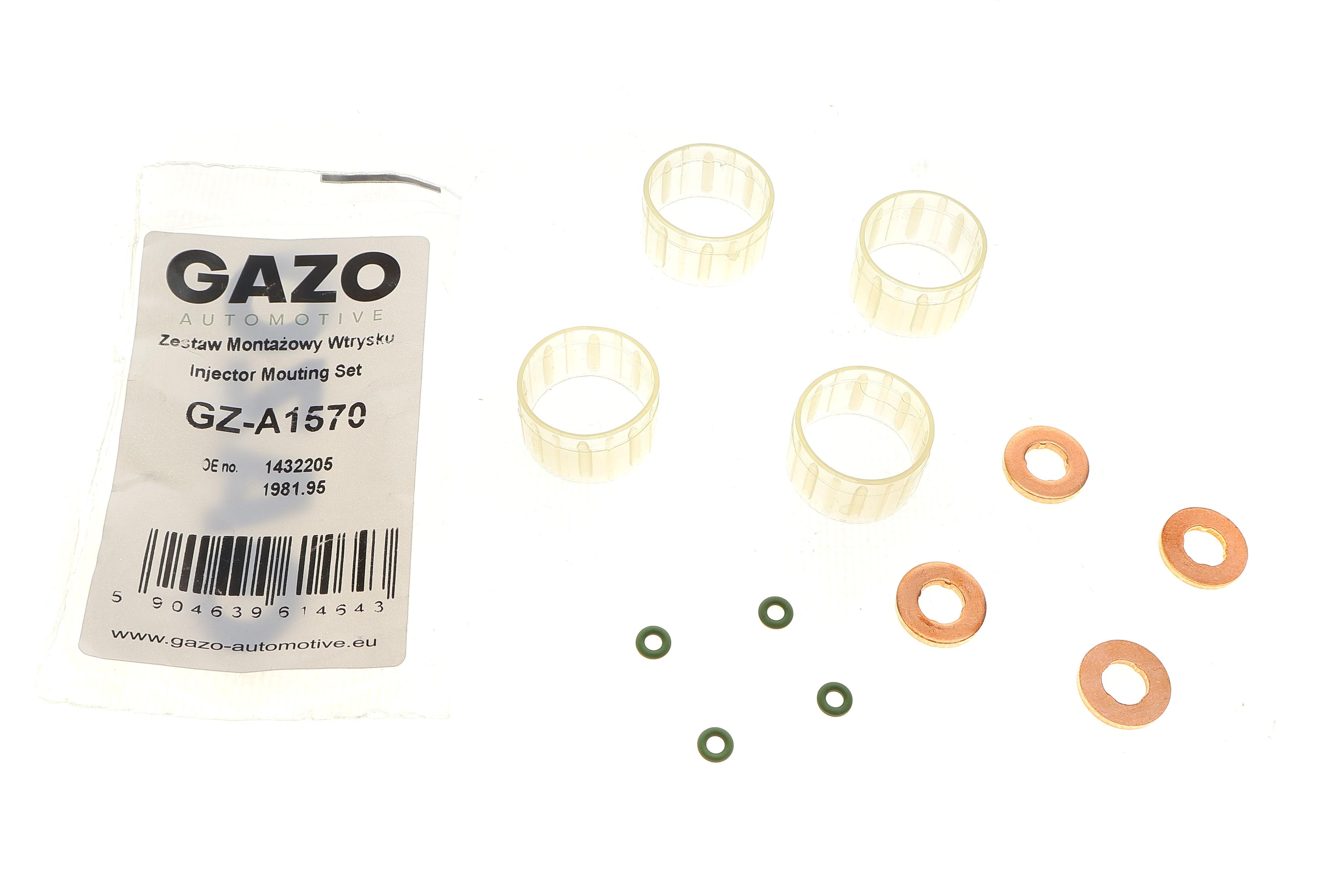 Ремкомплект форсунки Ford Transit 1.5-1.6 TDCi 14- (к-кт на 4 шт)