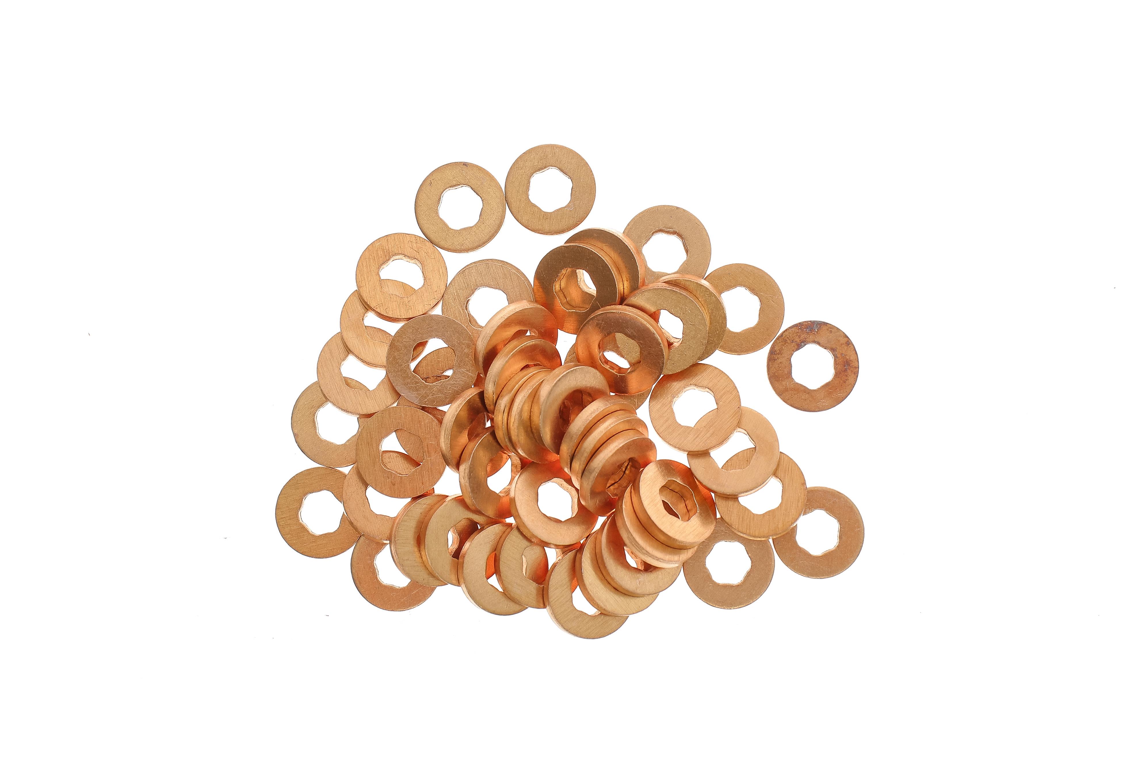 Шайба під форсунку (к-кт 50шт) Citroen C1/C2/C3 1.4 HDI 01- (7x16x2.5)