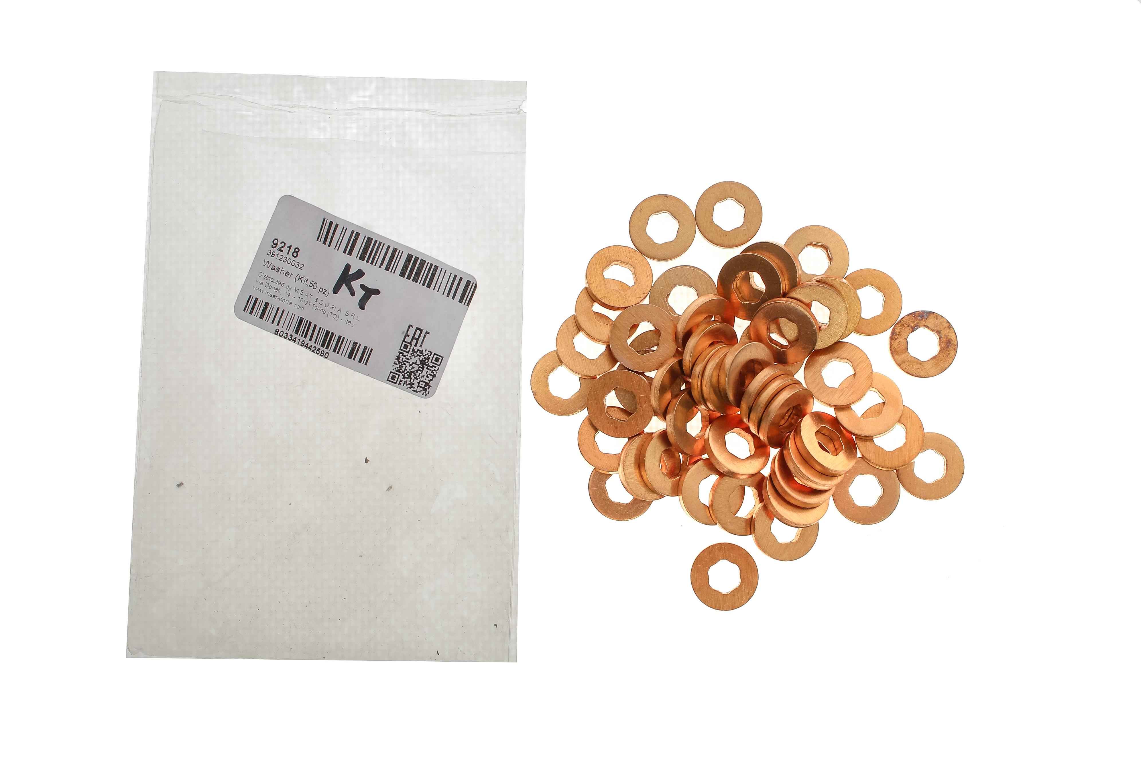 Шайба під форсунку (к-кт 50шт) Citroen C1/C2/C3 1.4 HDI 01- (7x16x2.5)