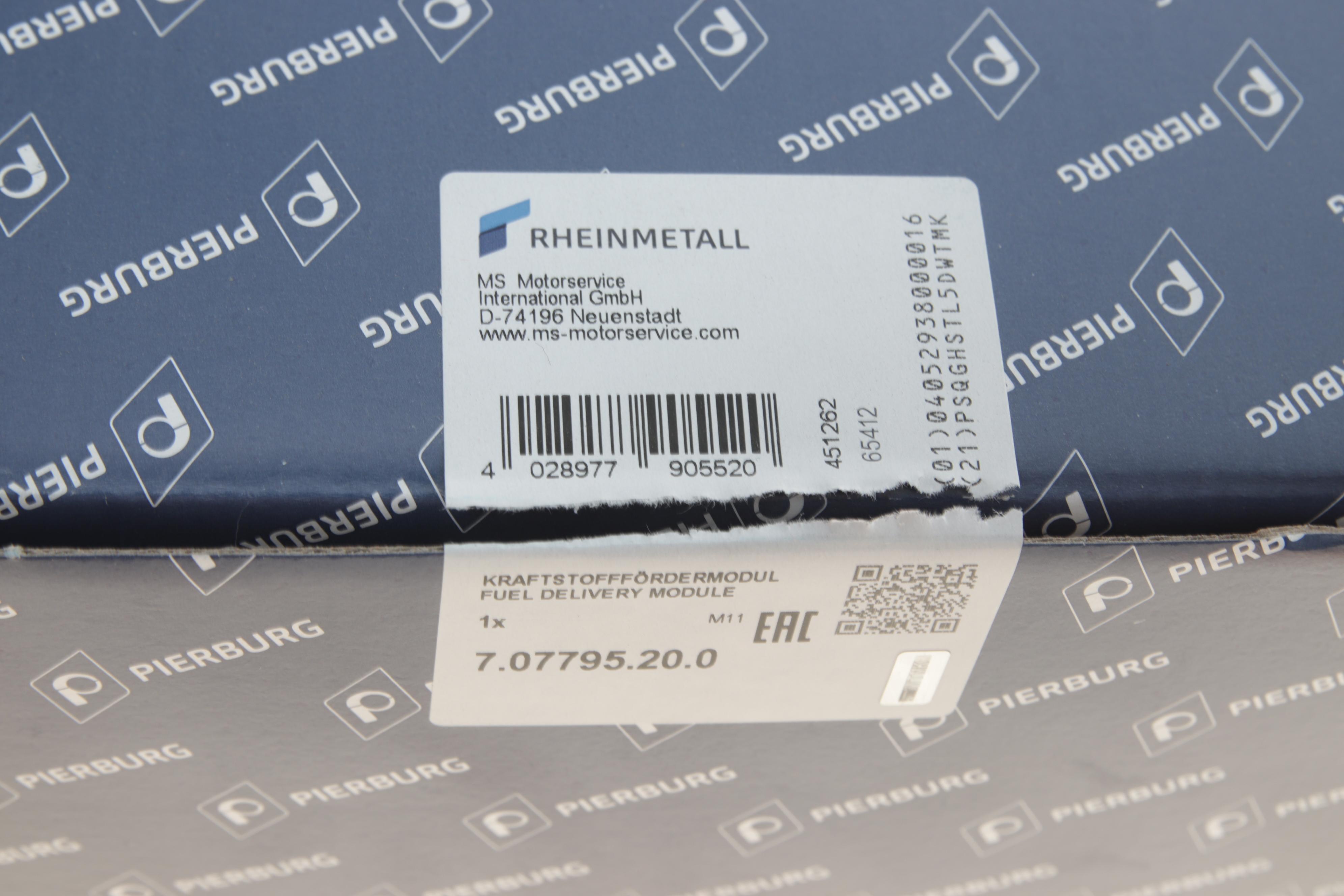 Насос паливний в бак VW LT 28-35/28-46 2.8 TDI 99-06