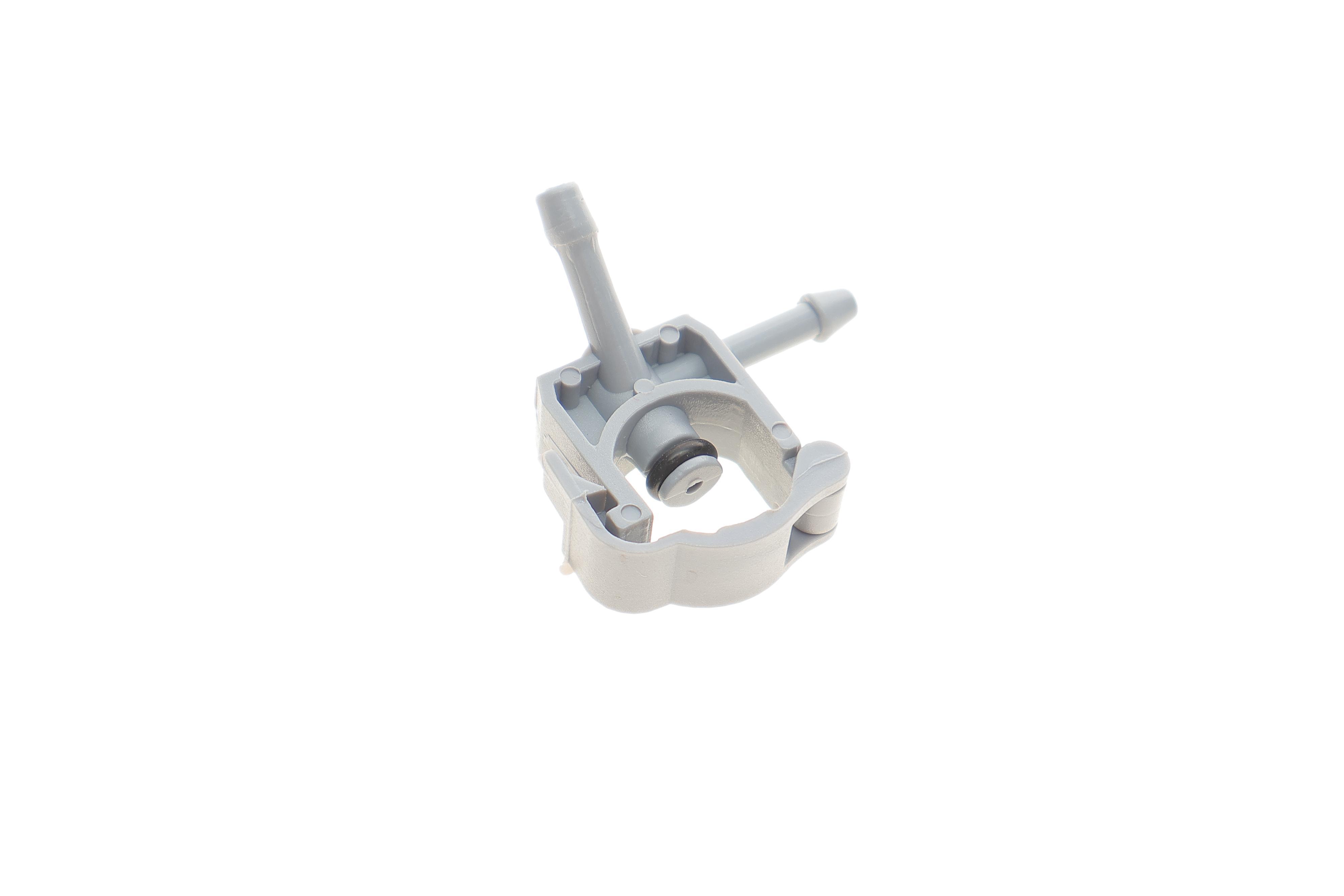 Штуцер шланга зливу Т-подібний (пласт.) (Delphi)