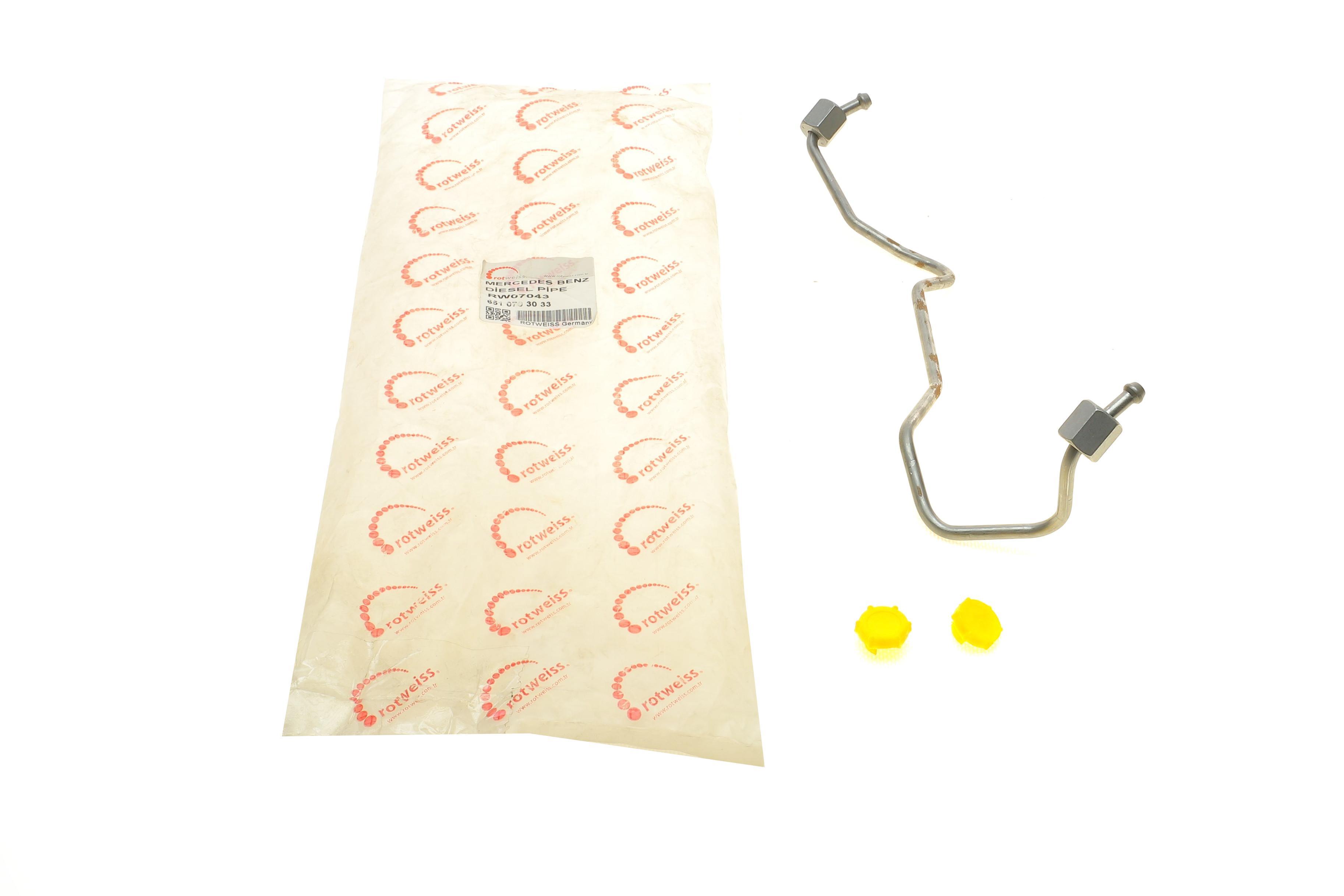 Трубка паливна MB Sprinter/Vito OM651 2.2 CDI 09- (ПНВТ - палив. рейка)