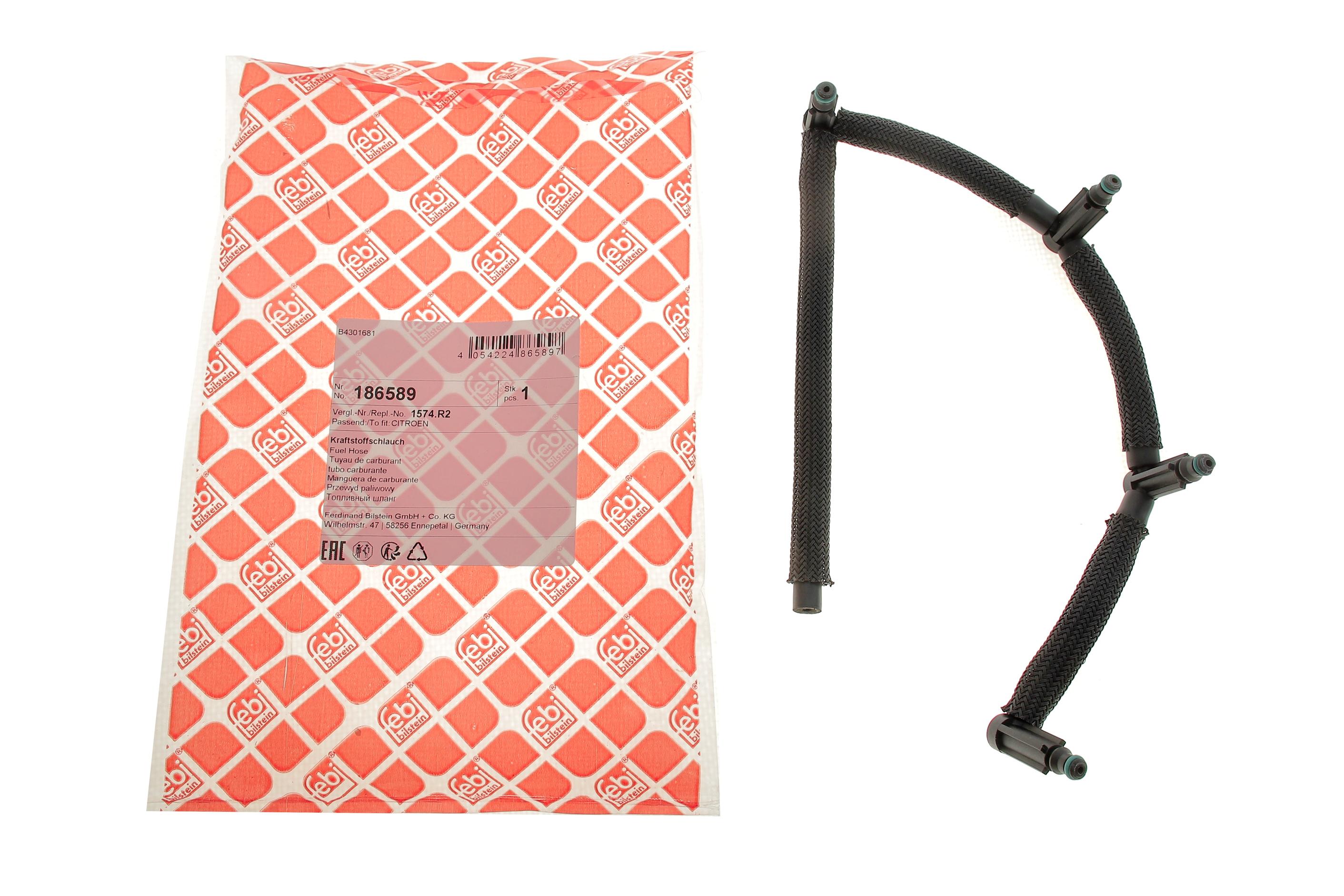 Шланг зливний Citroen C2/C3/C4/C5 III/Peugeot 207/308 1.6HDi 04-