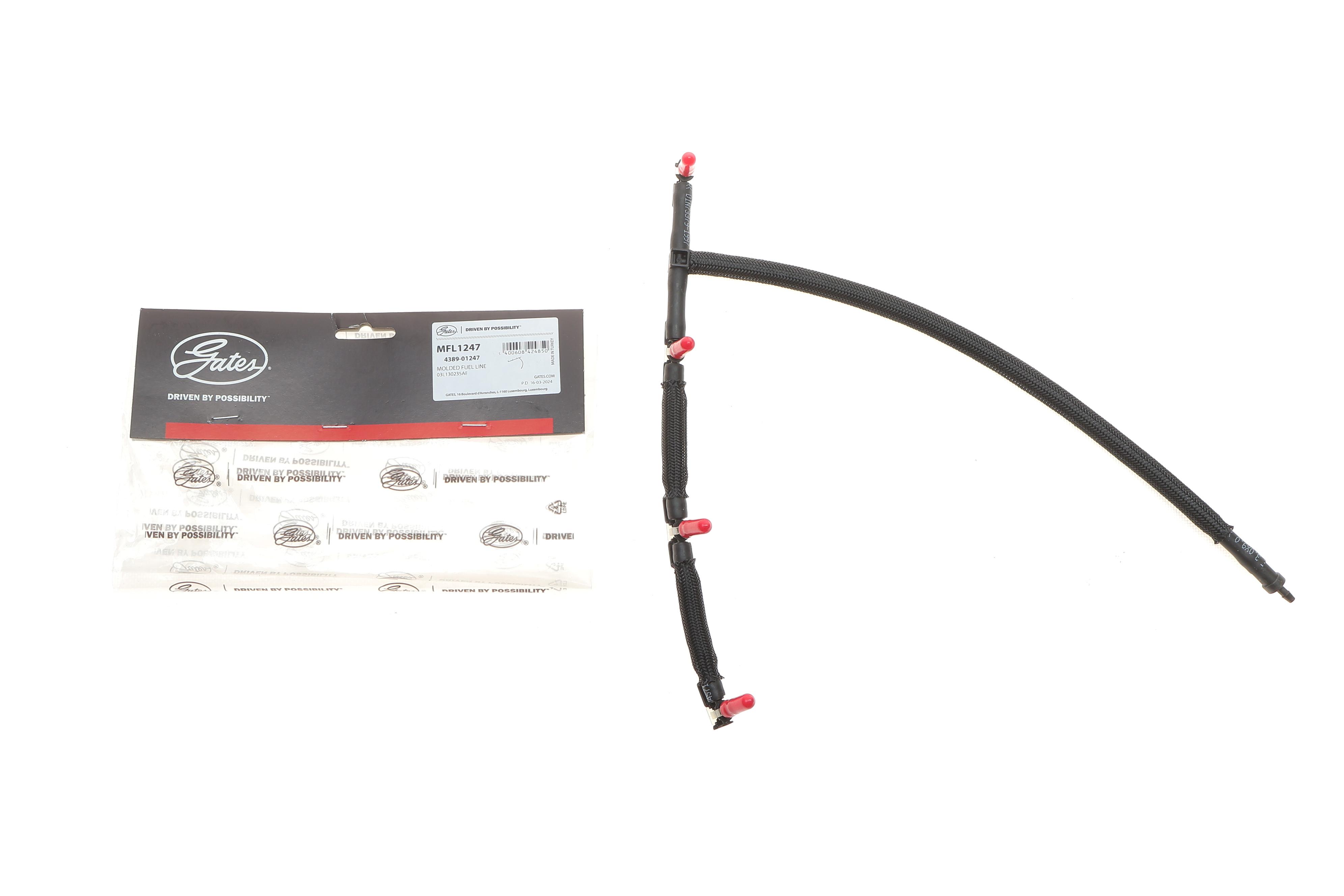 Шланг зливний Audi A4/A6/Q5 2.0TDI 07-17 (к-кт)