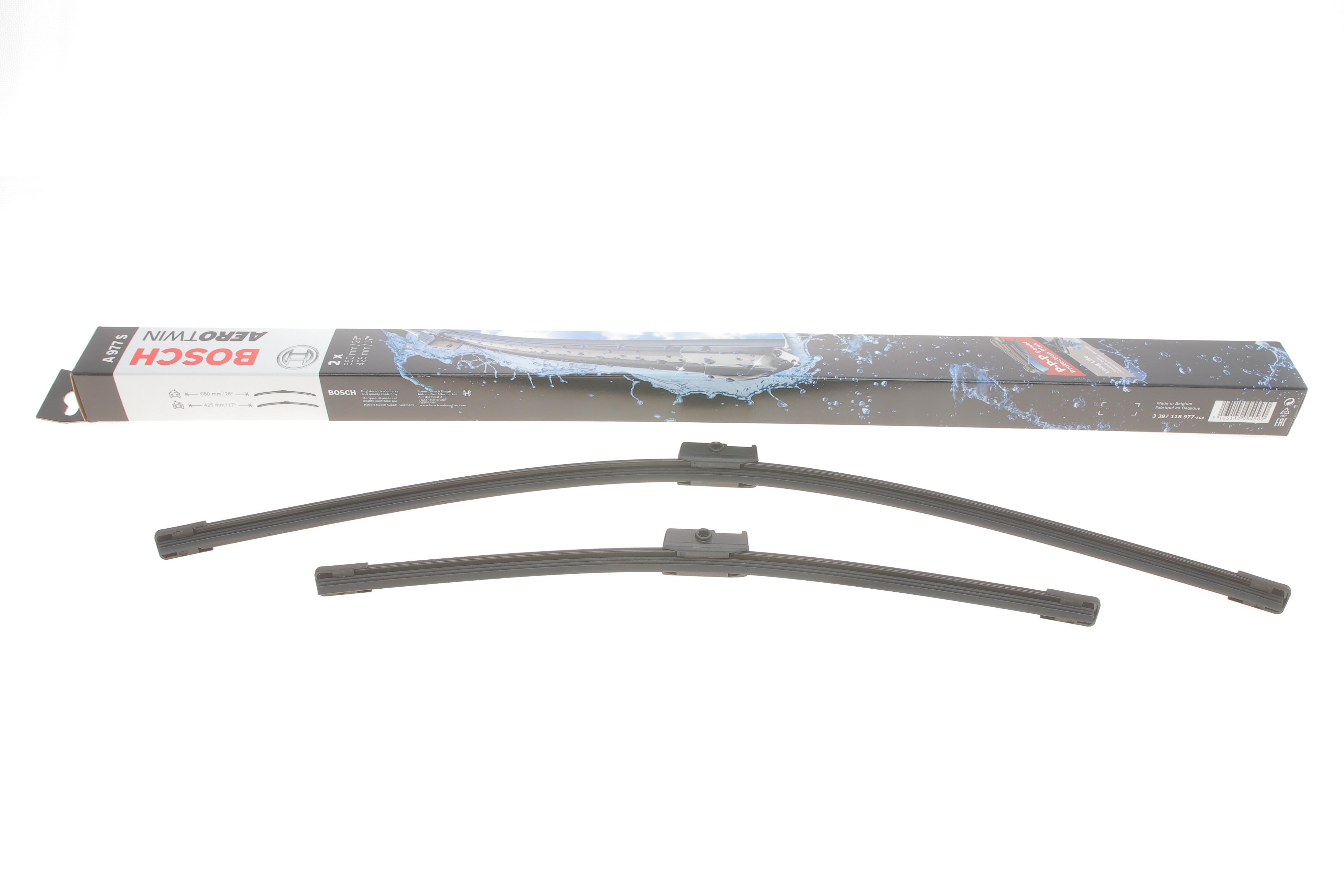 Щітки склоочисника (650/425мм) Ford Focus II 04-12/ Peugeot 207 07-