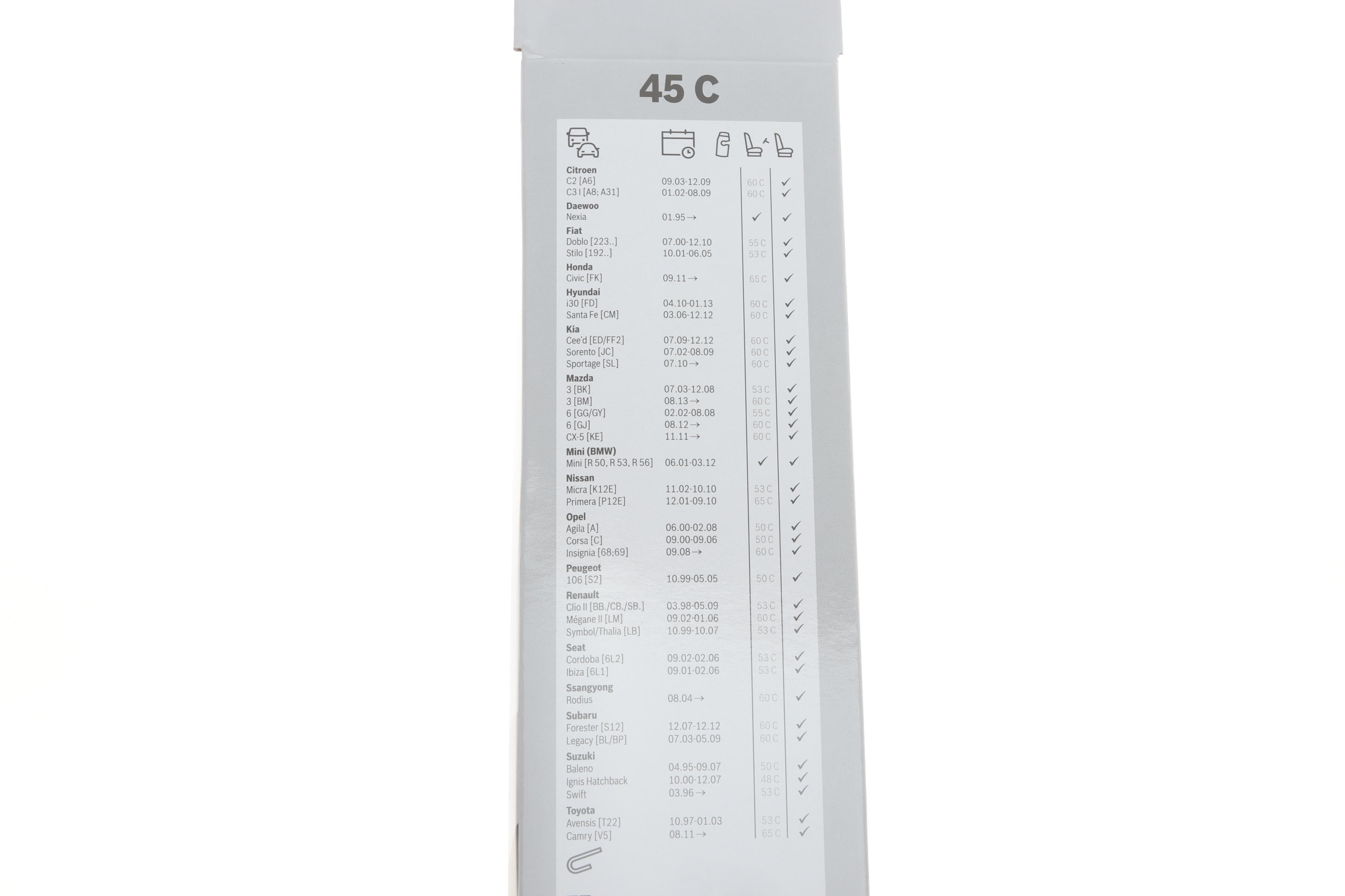 Щітка склоочисника (450мм) Fiat Doblo/Fiorino/Ford Transit/MB Vito (W638) 79-