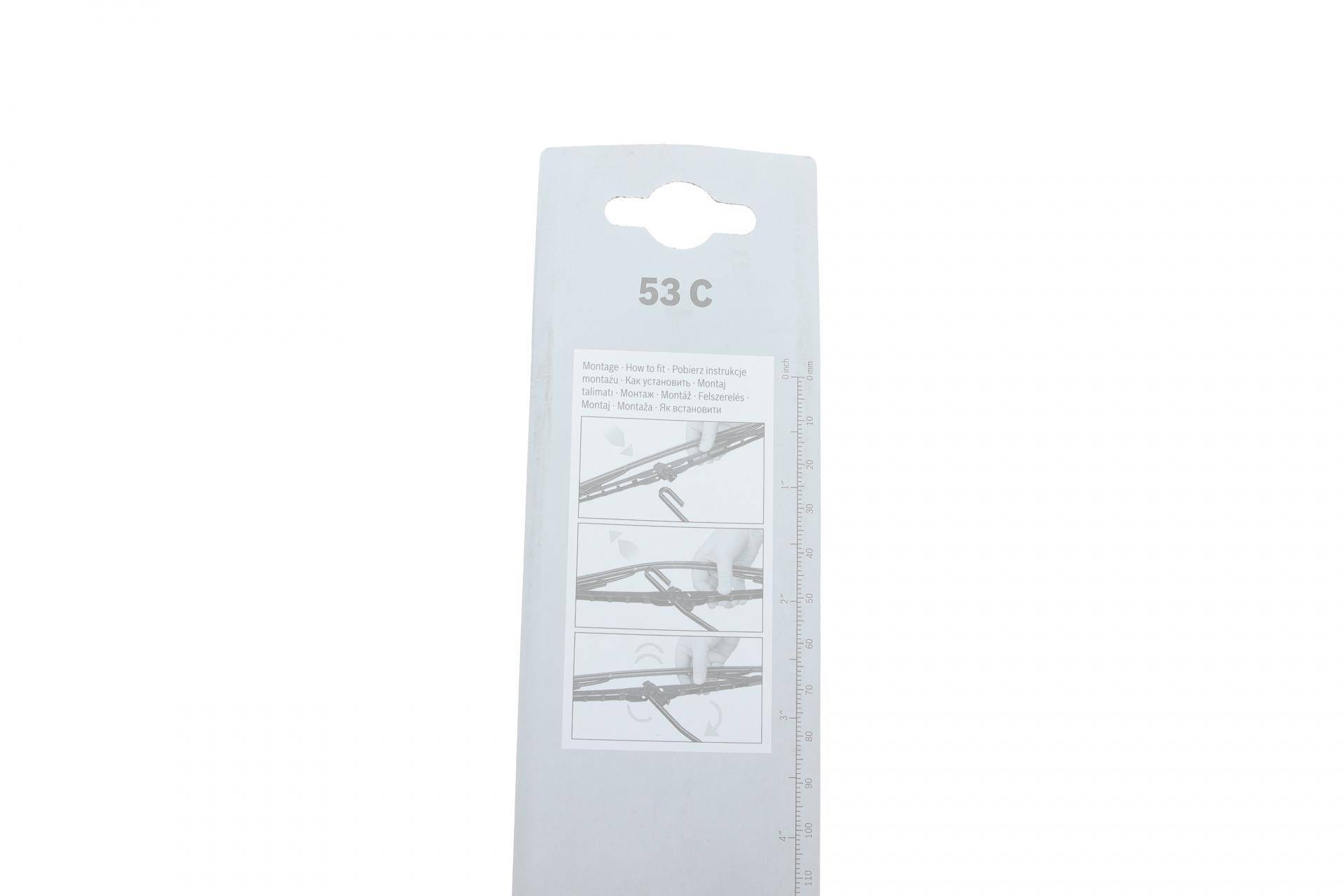 Щітка склоочисника (530мм) Audi 100/Fiat Doblo/MB Sprinter/VW T5 82- Eco