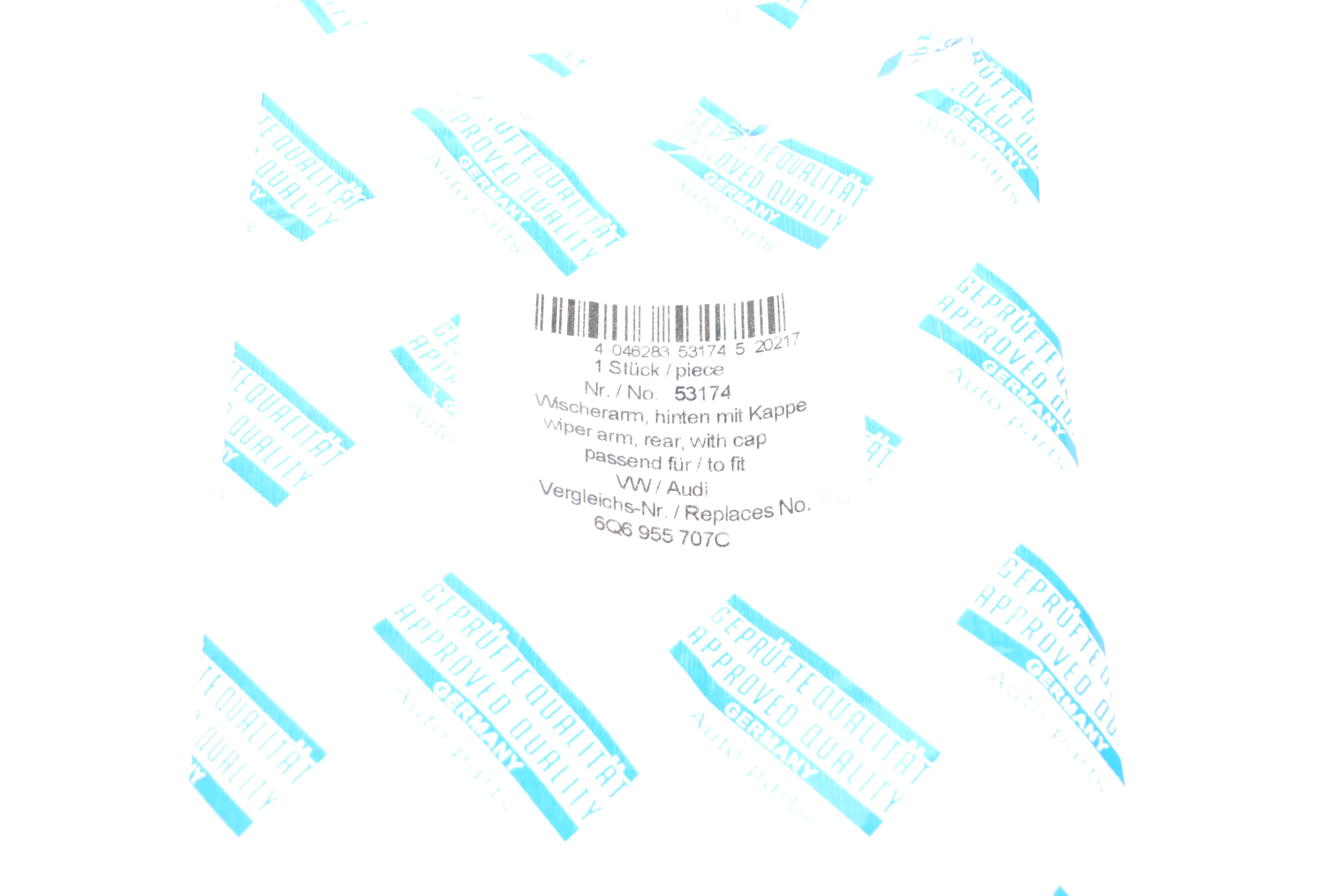 Важіль склоочисника (задній) VW Golf V/Passat 01-14