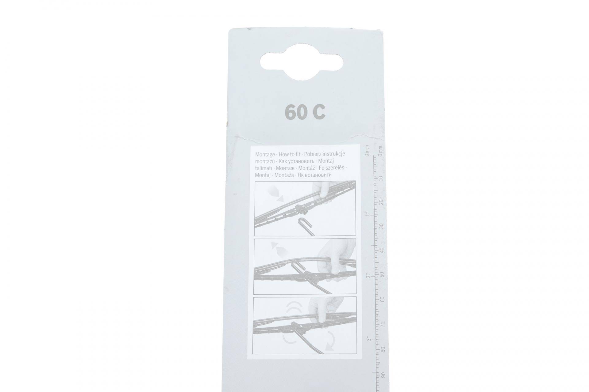 Щітка склоочисника (600мм) Iveco Daily/MB Sprinter/Opel Vivaro/Renault Trafic/VW T5 Eco