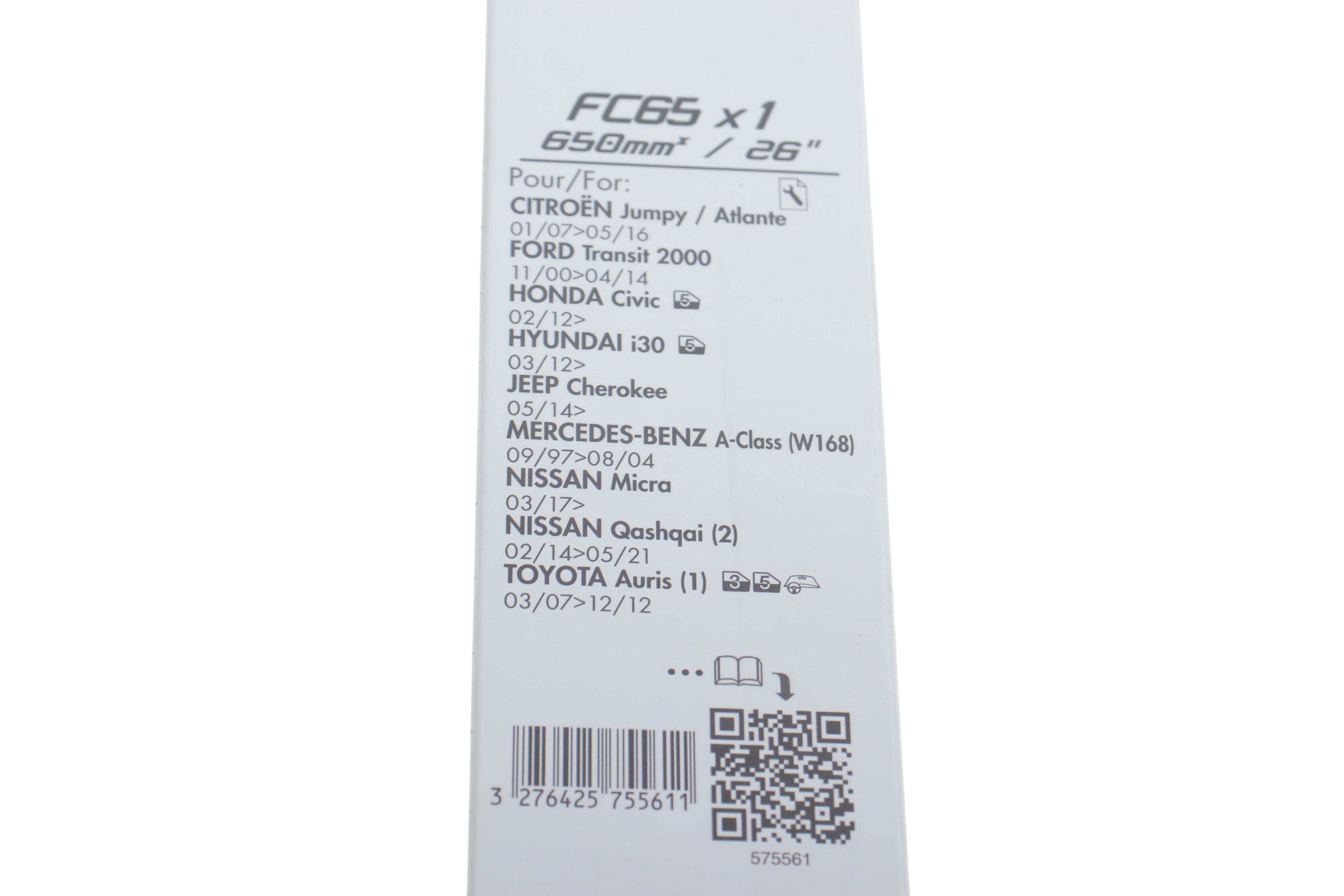 Щітка склоочисника (650мм) Renault Twingo/Peugeot Expert 93-07