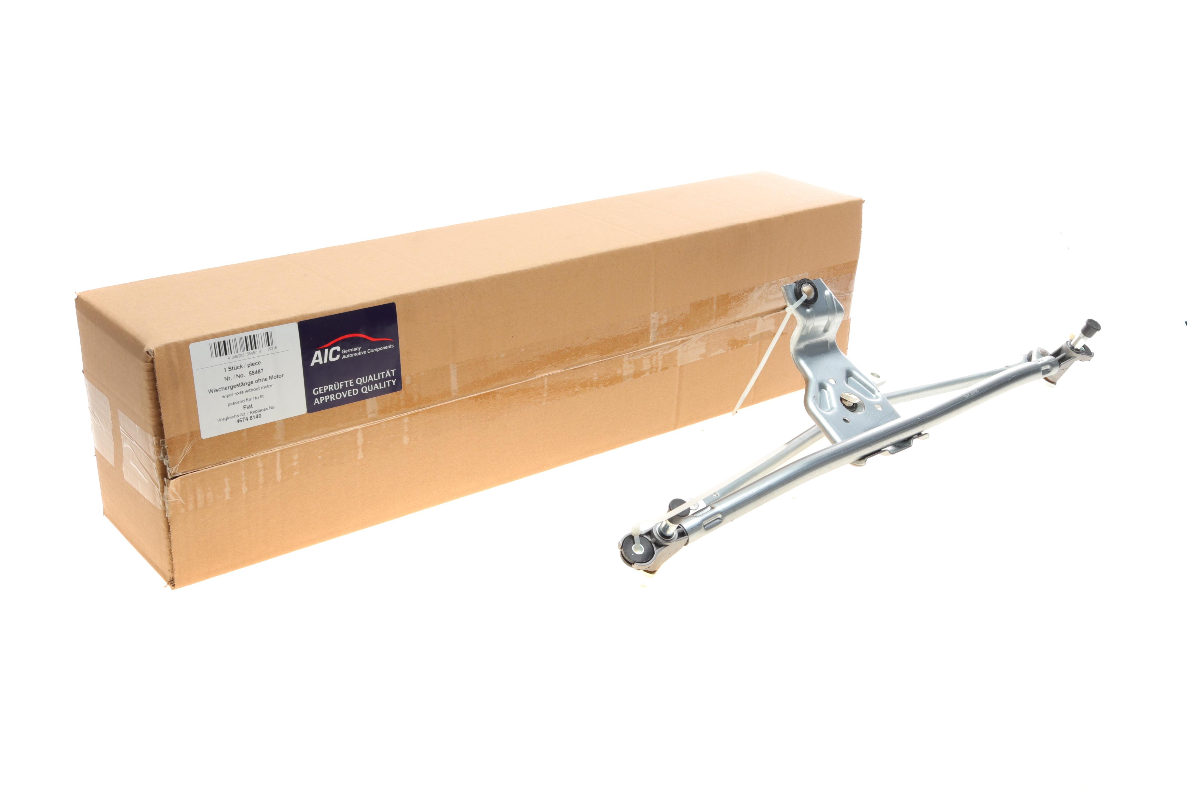 Механізм склоочисника (трапеція) Fiat Doblo 01- (без моторчика)