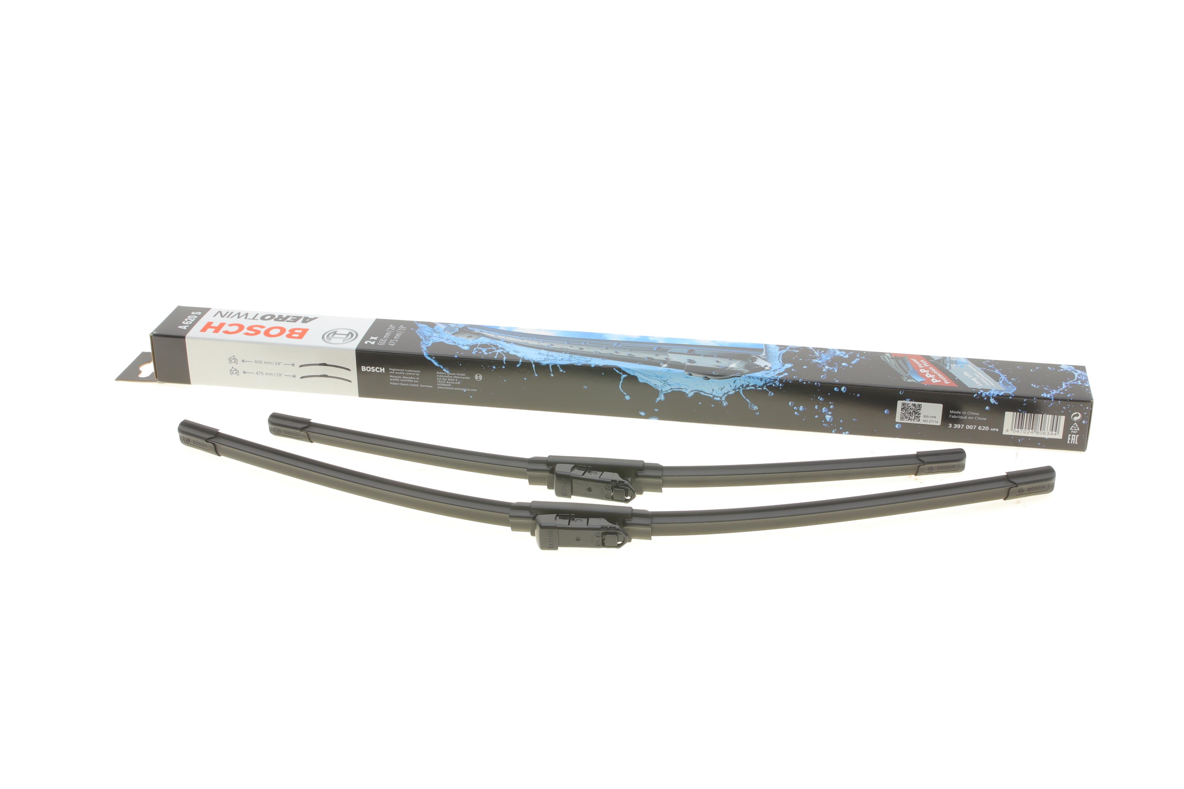 Щітки склоочисника (600/475мм) Skoda Octavia12- Aerotwin (безкаркасна)