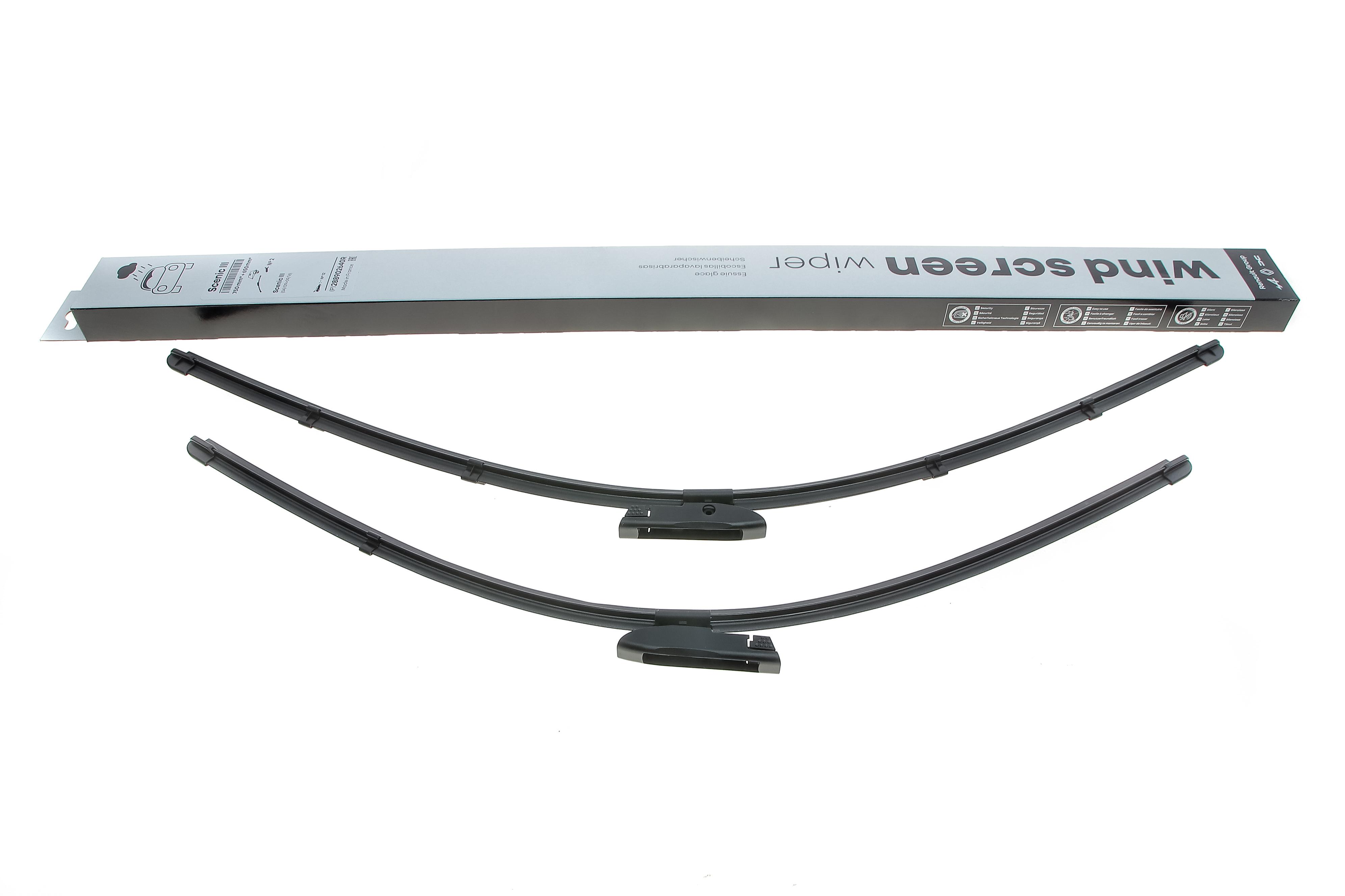 Щітки склоочисника (750/650mm) Renault Scenic 3/Grand Scenic 3 09- (Sc3 DD)