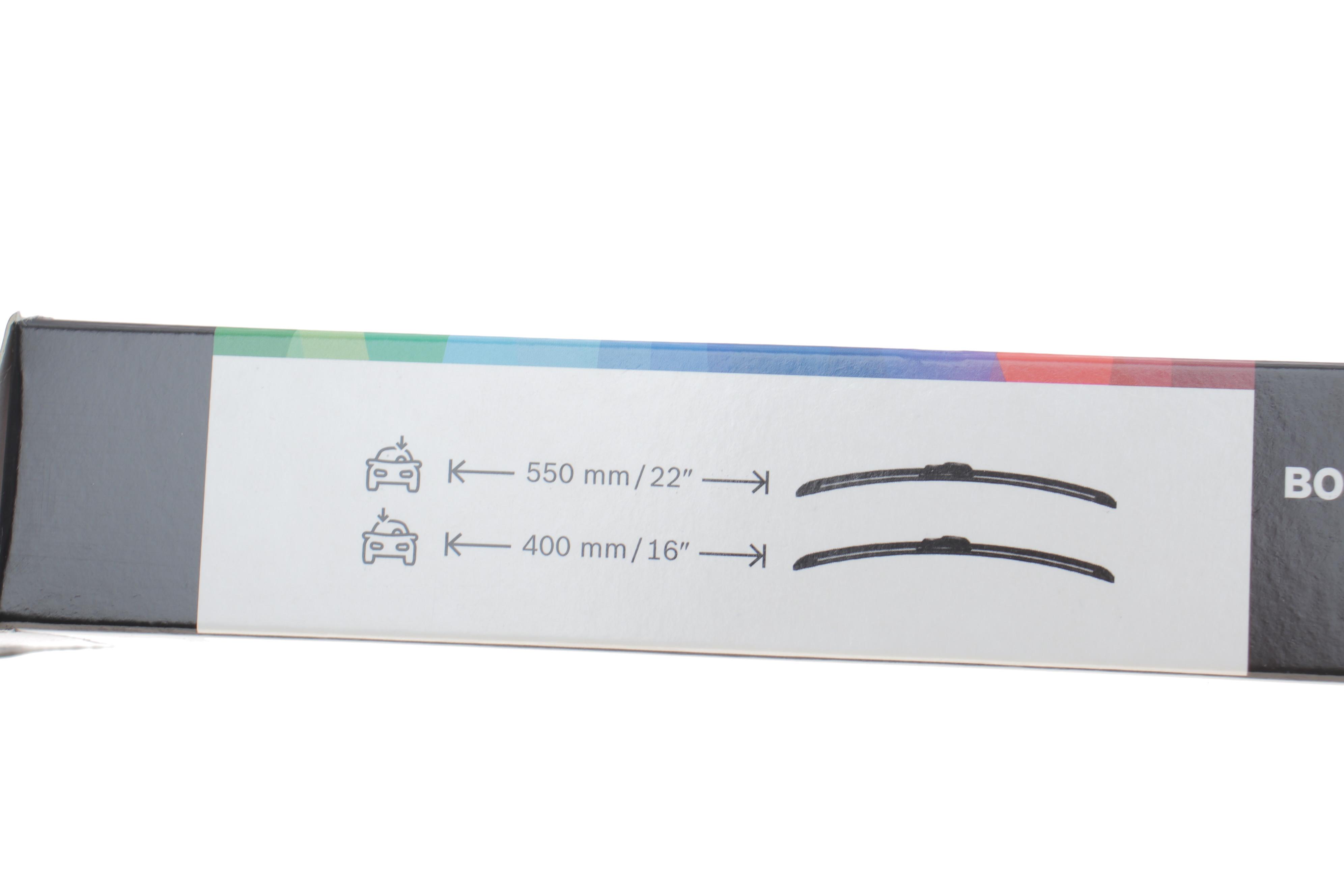 Щітки склоочисника (550/400мм) Hyundai Accent/Chevrolet Aveo/Dacia Dokker 03- Aerotwin