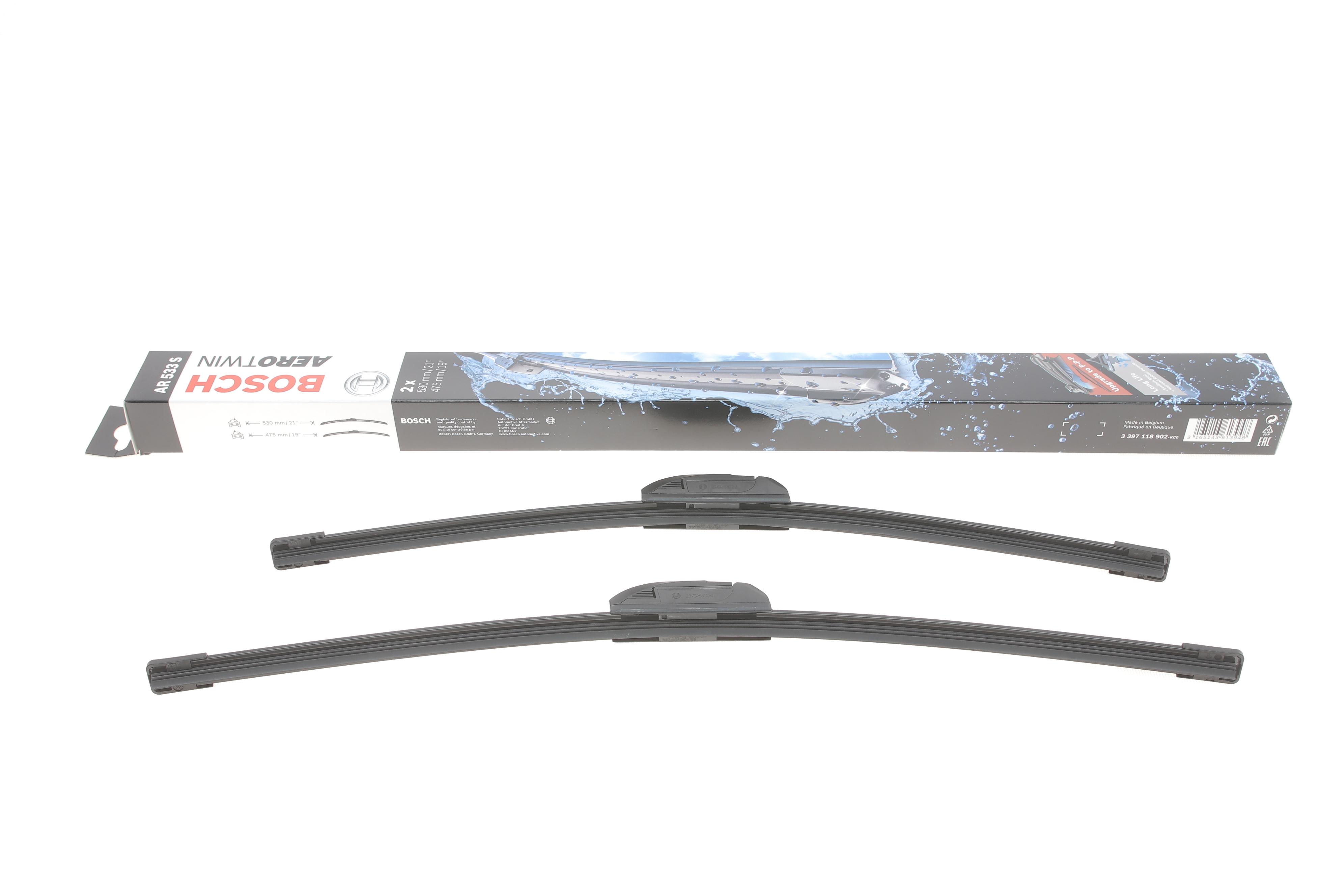 Щітки склоочисника (530/475мм) Skoda Fabia 01-07