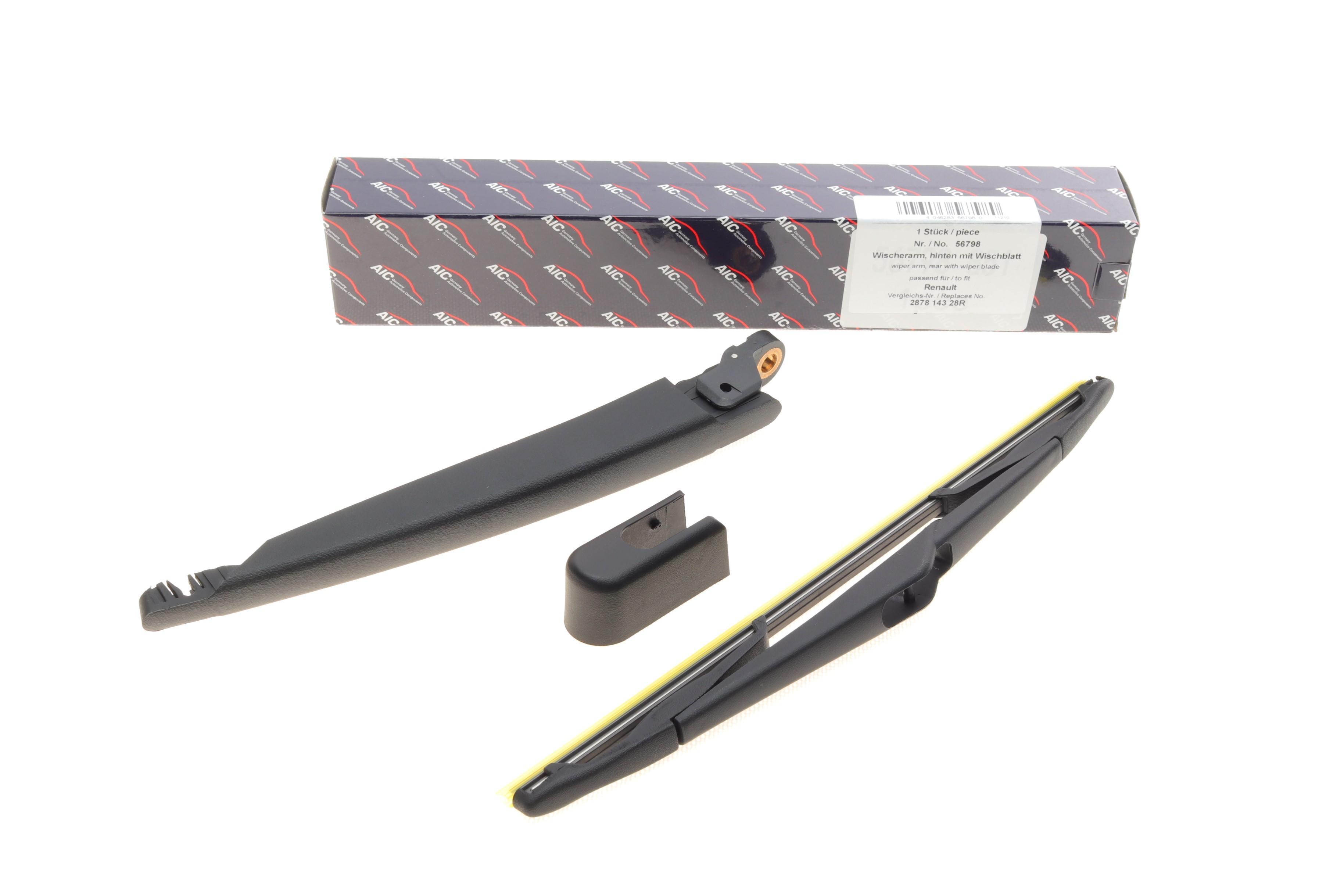 Важіль склоочисника (задній) Renault Scenic 09- (+щітка) (L+ 410mm)