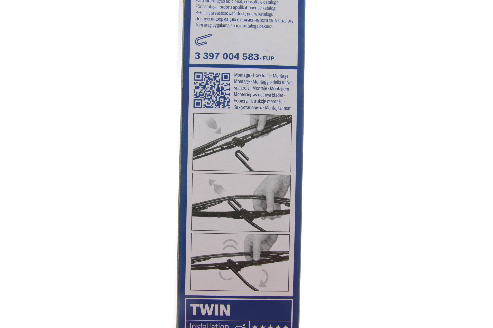 Щітка склоочисника (500mm) Audi A6/Citroen Jumpy/Fiat Ducato/Fiat Scudo/VW LT 75-