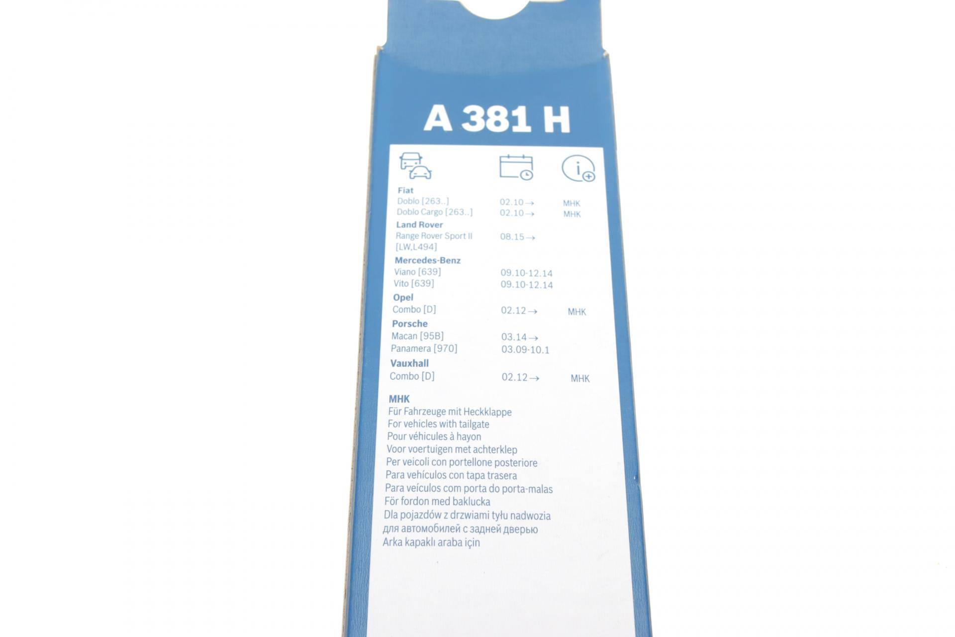 Щітка склоочисника (задня) (380mm) MB Vito 03-