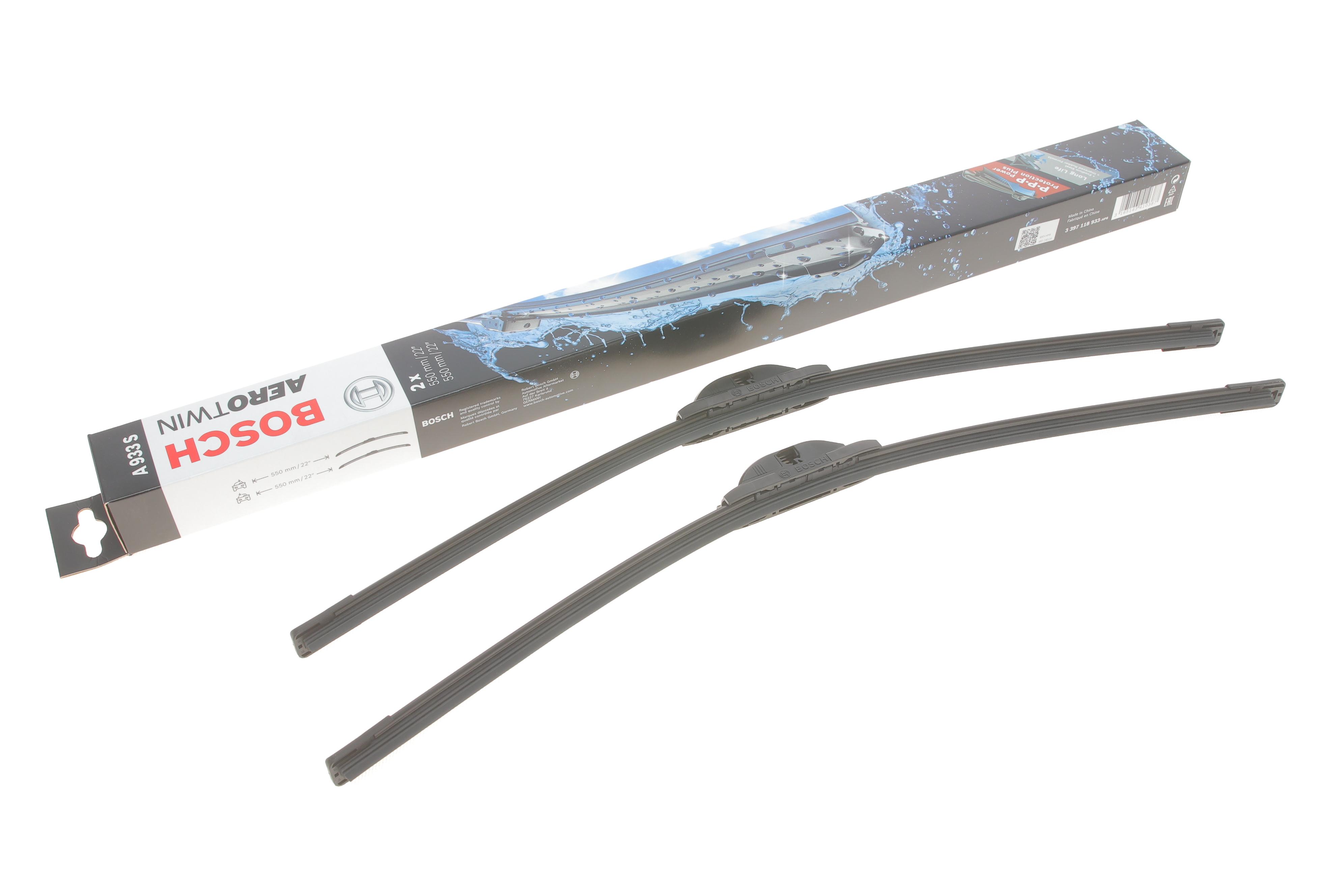 Щітки склоочисника (550/550mm) Audi A4/A6/MB C-class (W203) 97- (безкаркасна)