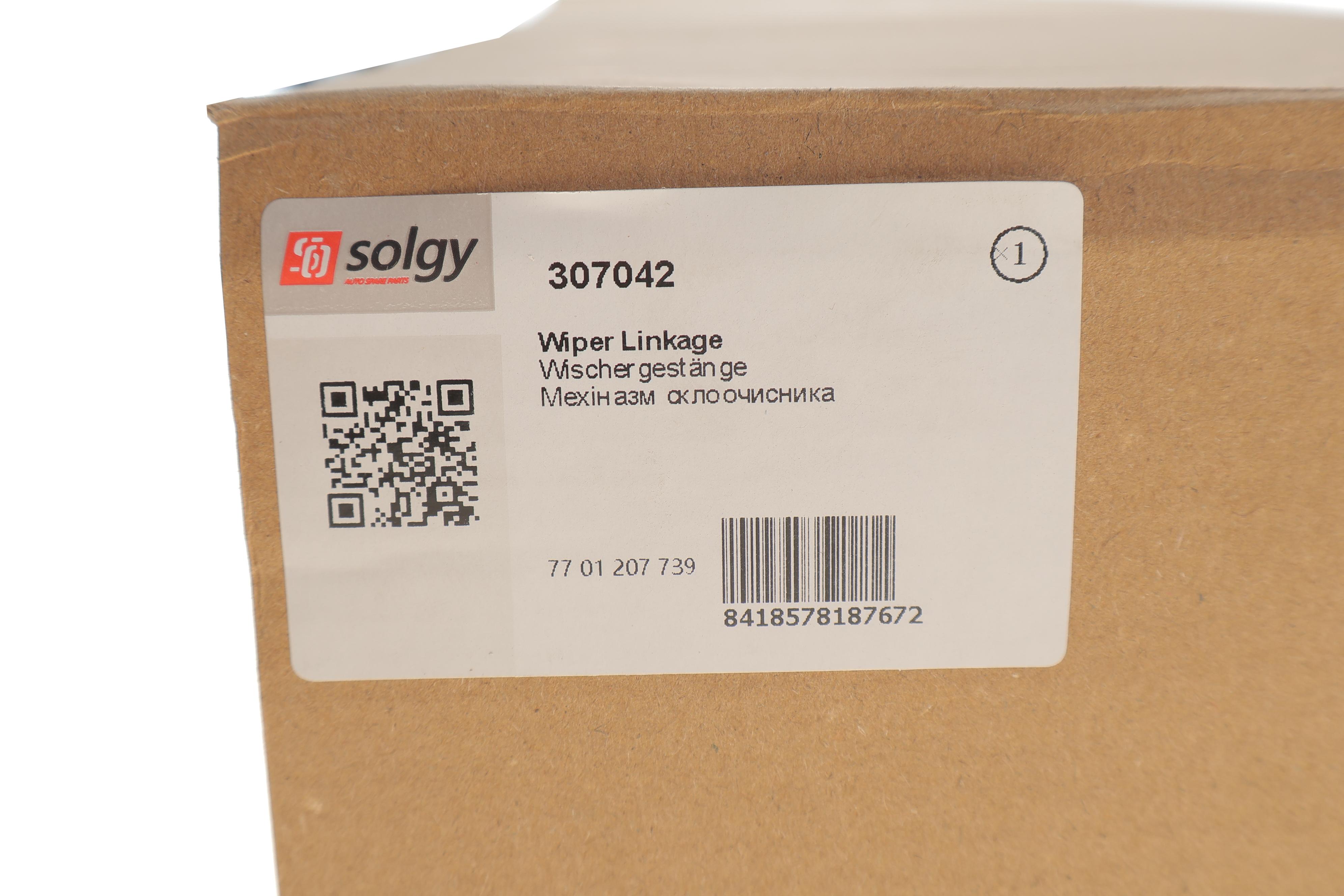 Механізм склоочисника (трапеція) Renault Megane II 03-09