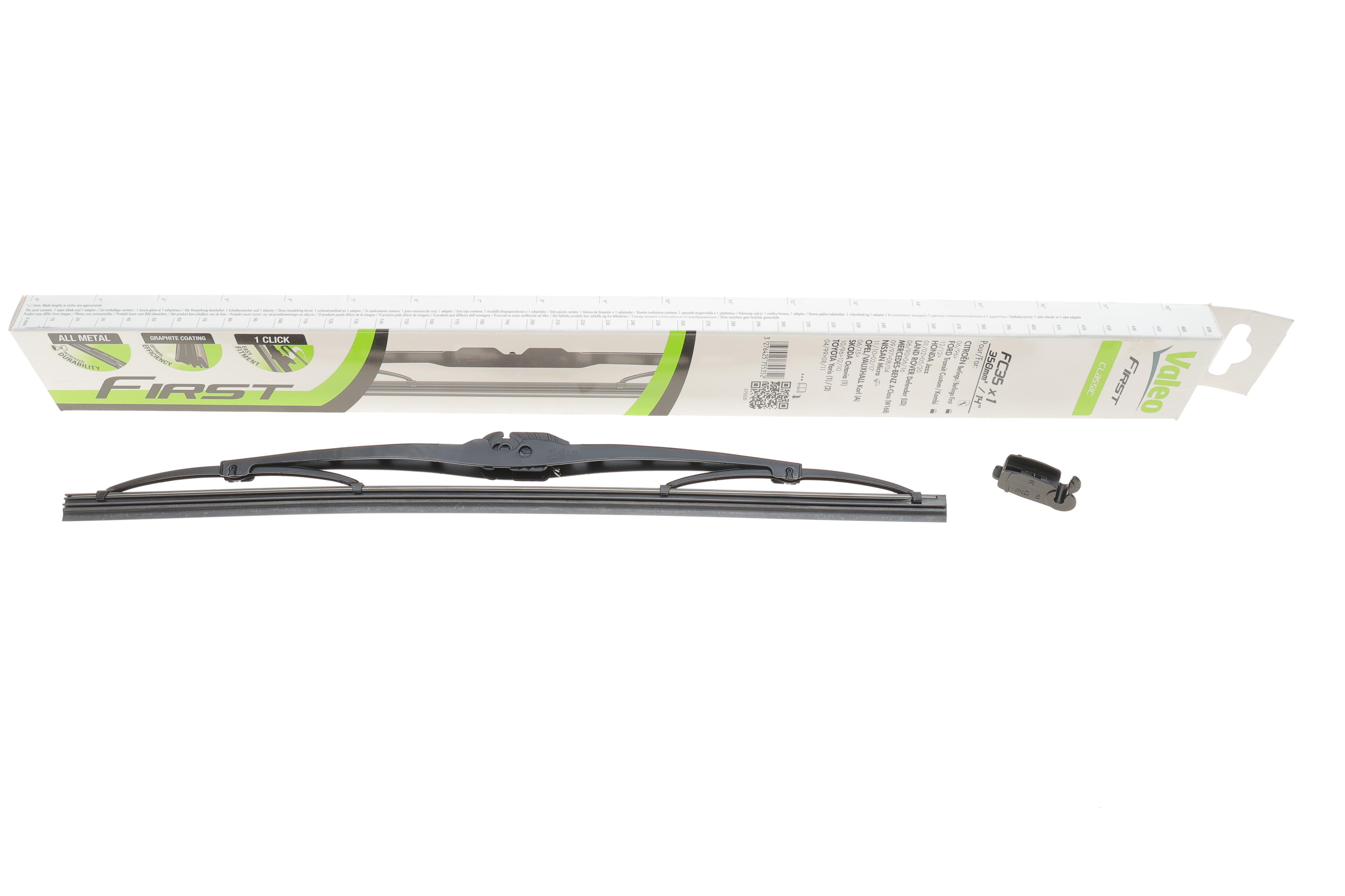 Щітка склоочисника (350мм) Citroen Berlingo/Ford Transit Connect/MB Vito (W639) 06-