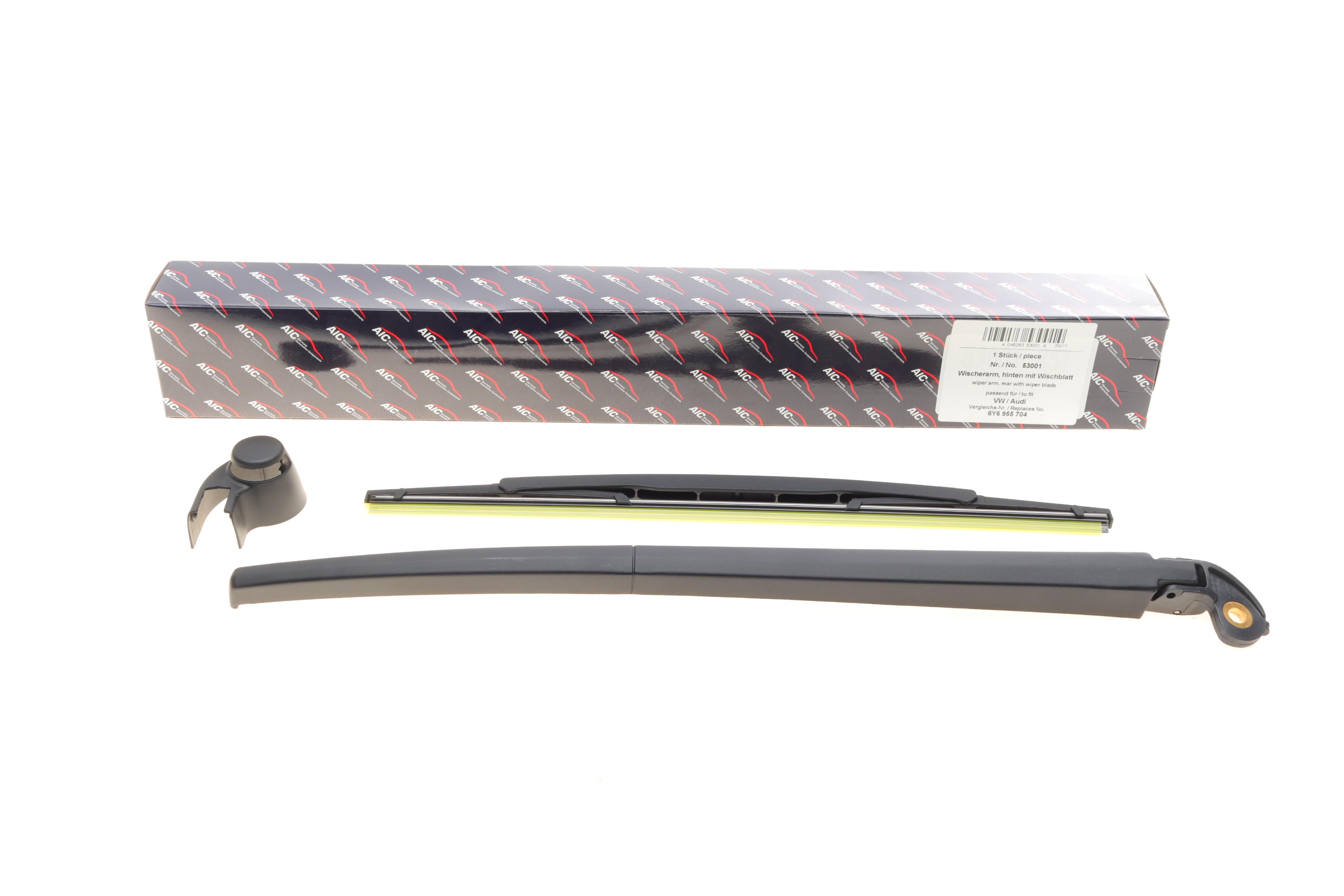 Важіль склоочисника (задній) Skoda Fabia 99-08 (+щітка) (L= 475mm)