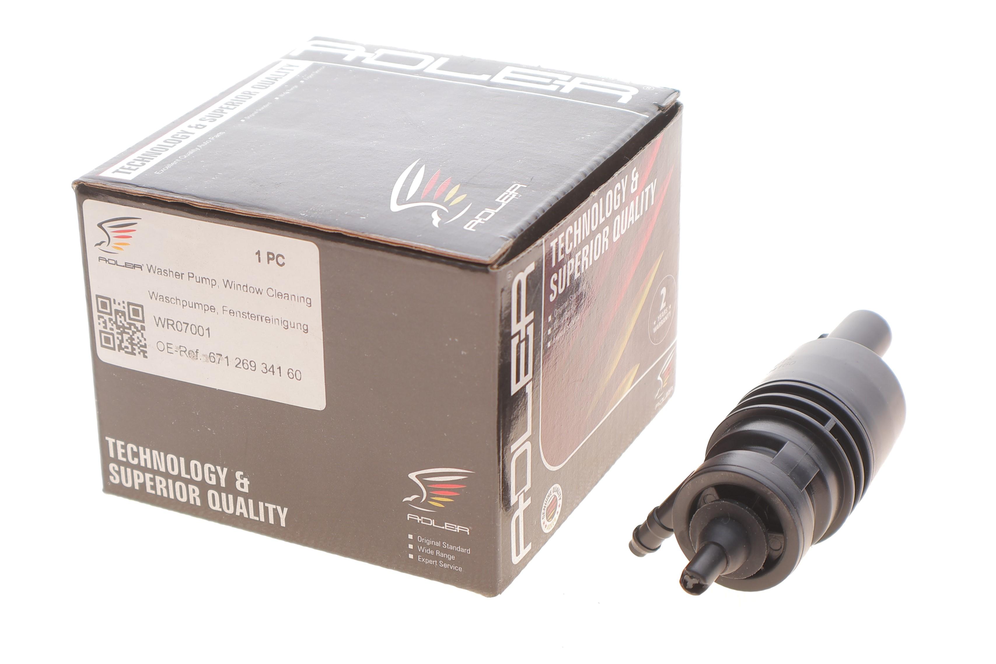 Насос омивача скла BMW 3 (E90/F30/F80)/5 (E60/G30/F90)/7 (E65/G11/G12) 05-