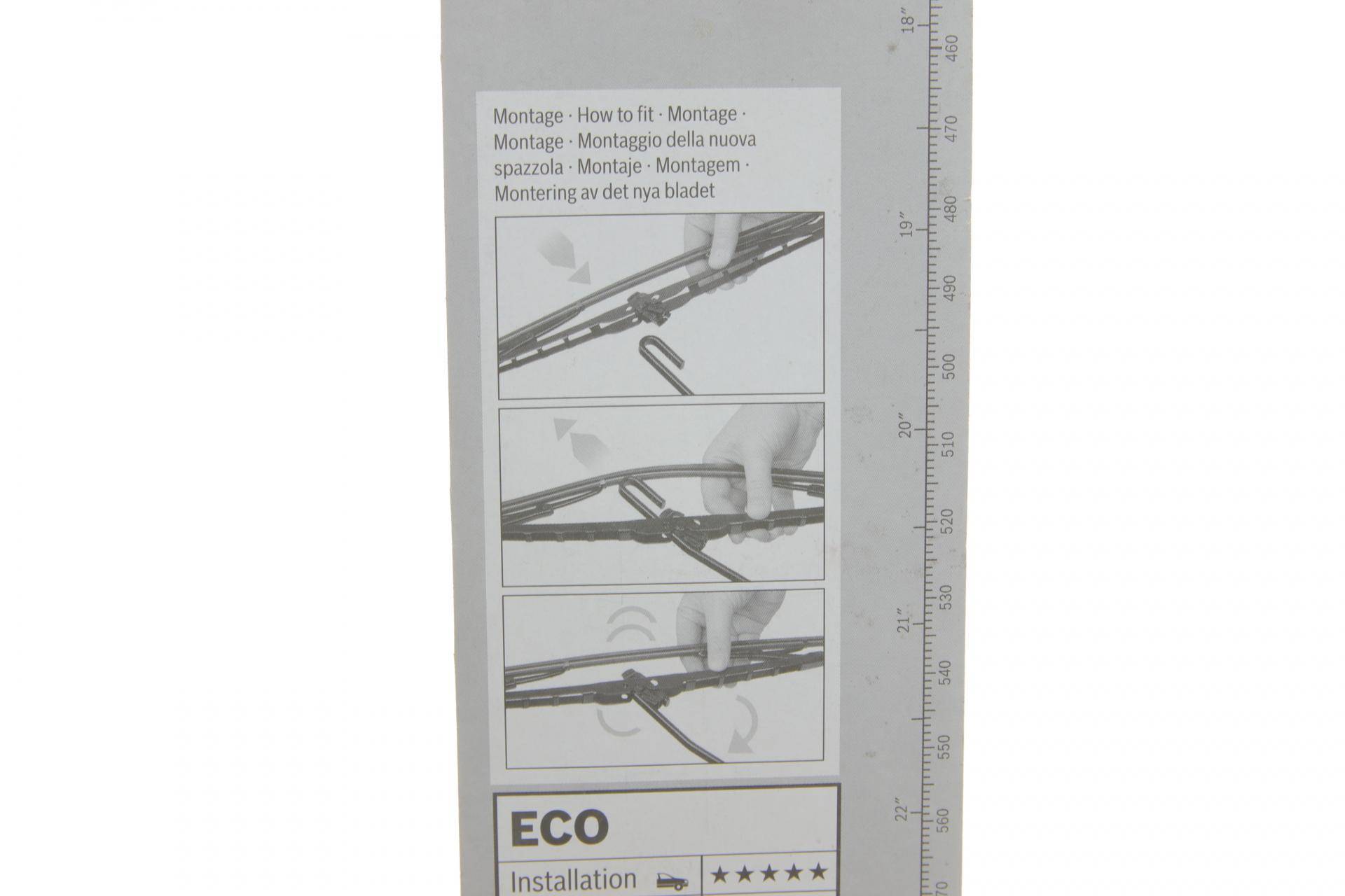 Щітка склоочисника (600мм) Iveco Daily/MB Sprinter/Opel Vivaro/Renault Trafic/VW T5 Eco