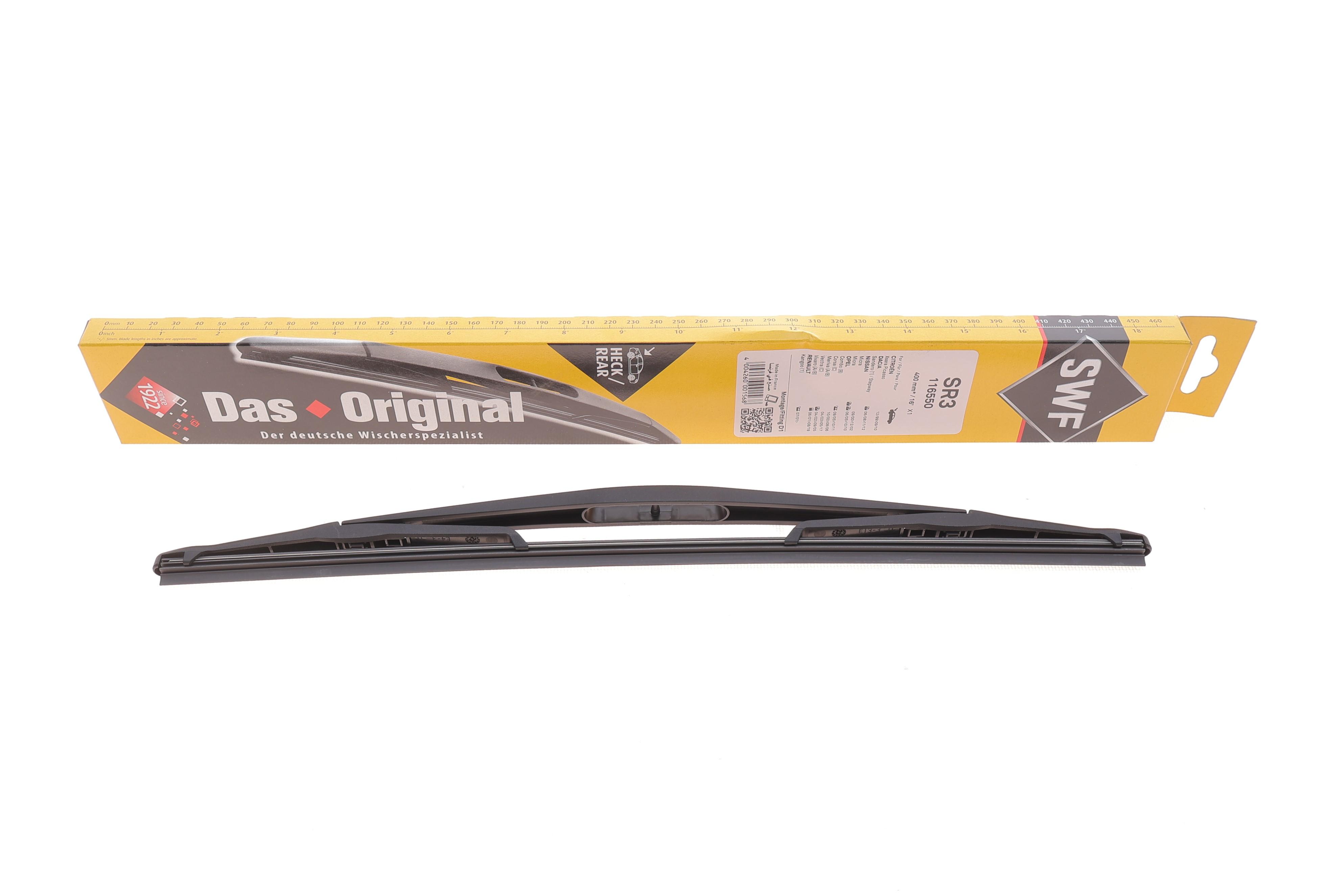 Щітка склоочисника (задня) (400mm) Renault Kangoo/Trafic 01-