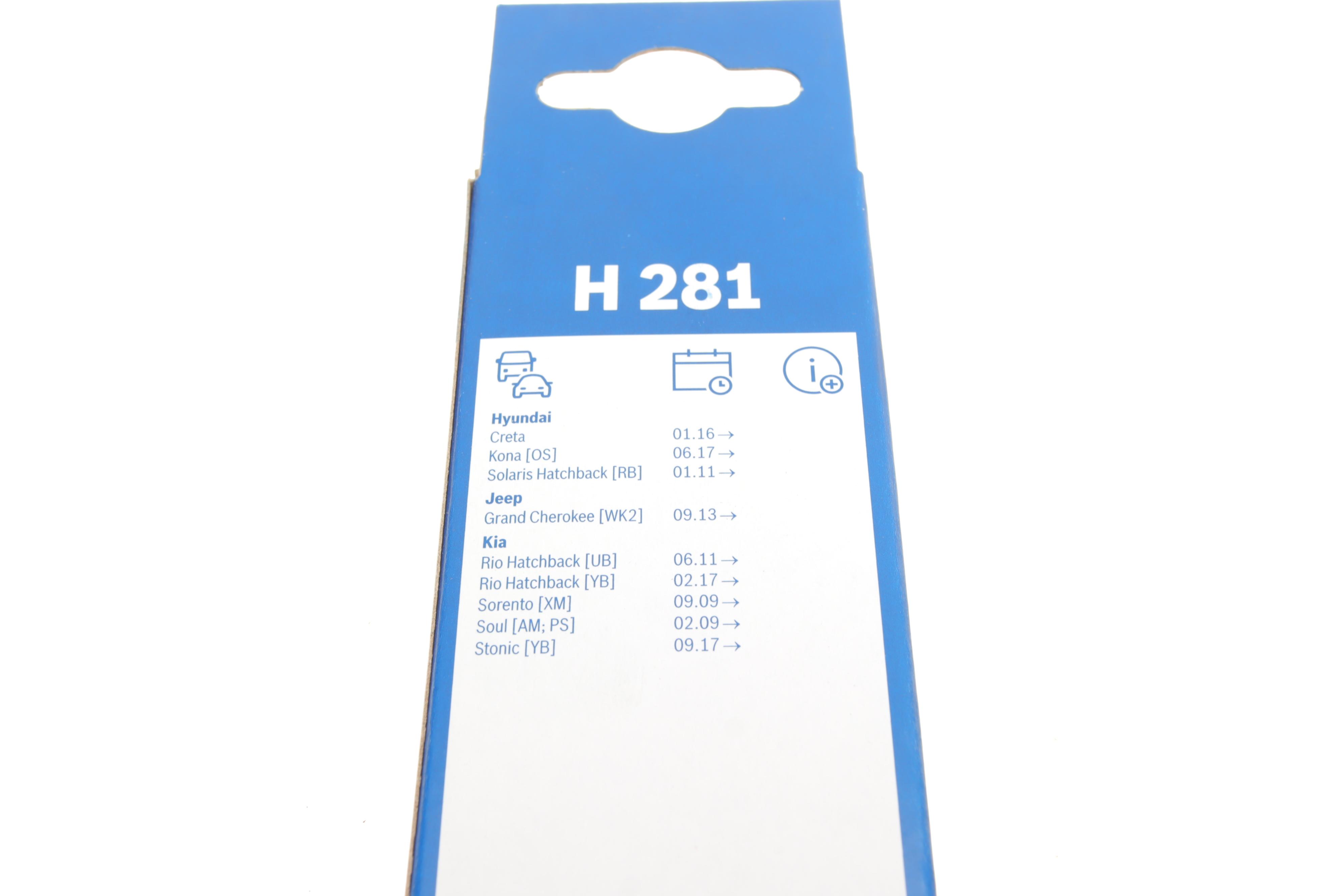 Щітка склоочисника (задня) (280mm) Kia Rio 11-/Toyota Corolla/Prius 04-