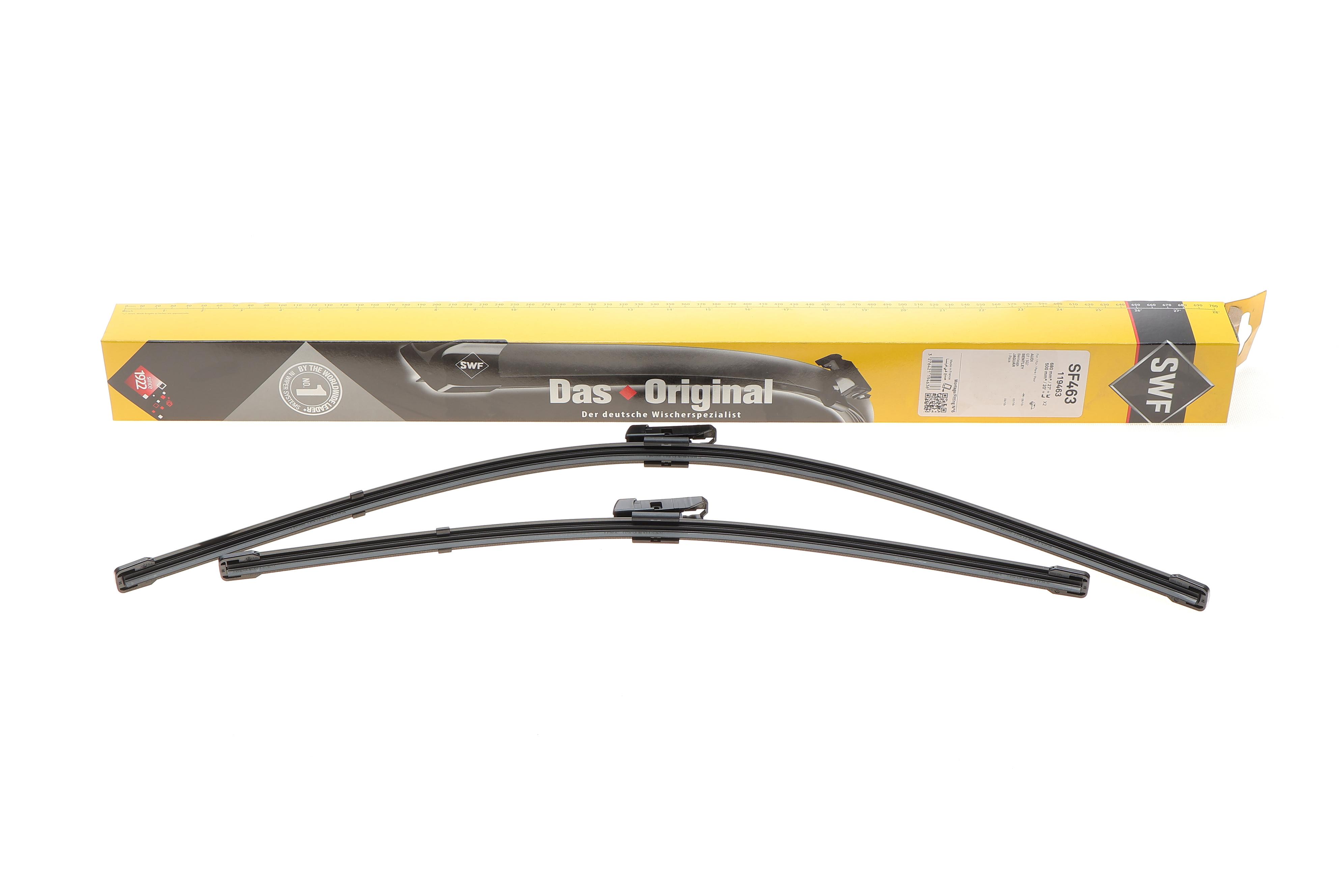 Щітки склоочисника (650/500 мм) Audi Q7 2.0TFSI/3.0TDI 15-