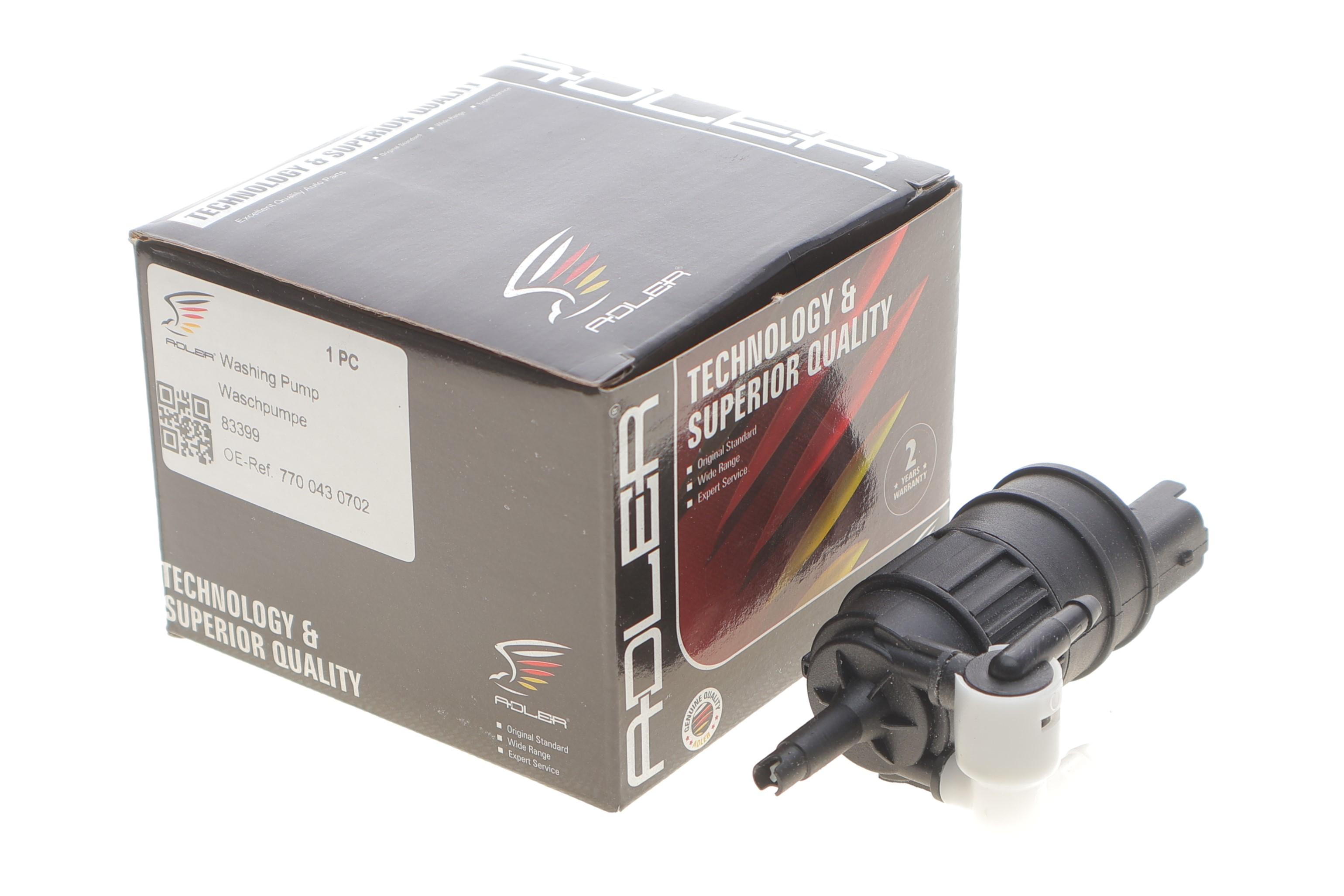 Насос омивача скла (дуальний) Renault Kangoo 97-