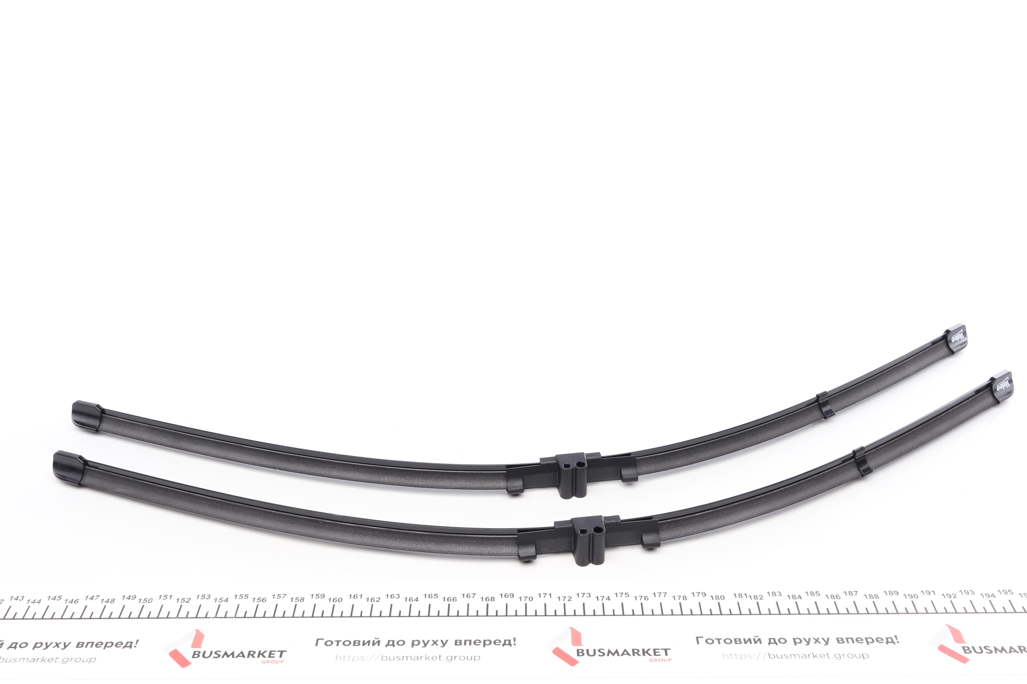 Щітки склоочисника (650/650 мм) VW Touareg/Porsche Cayenne 02-10 (Silencio)