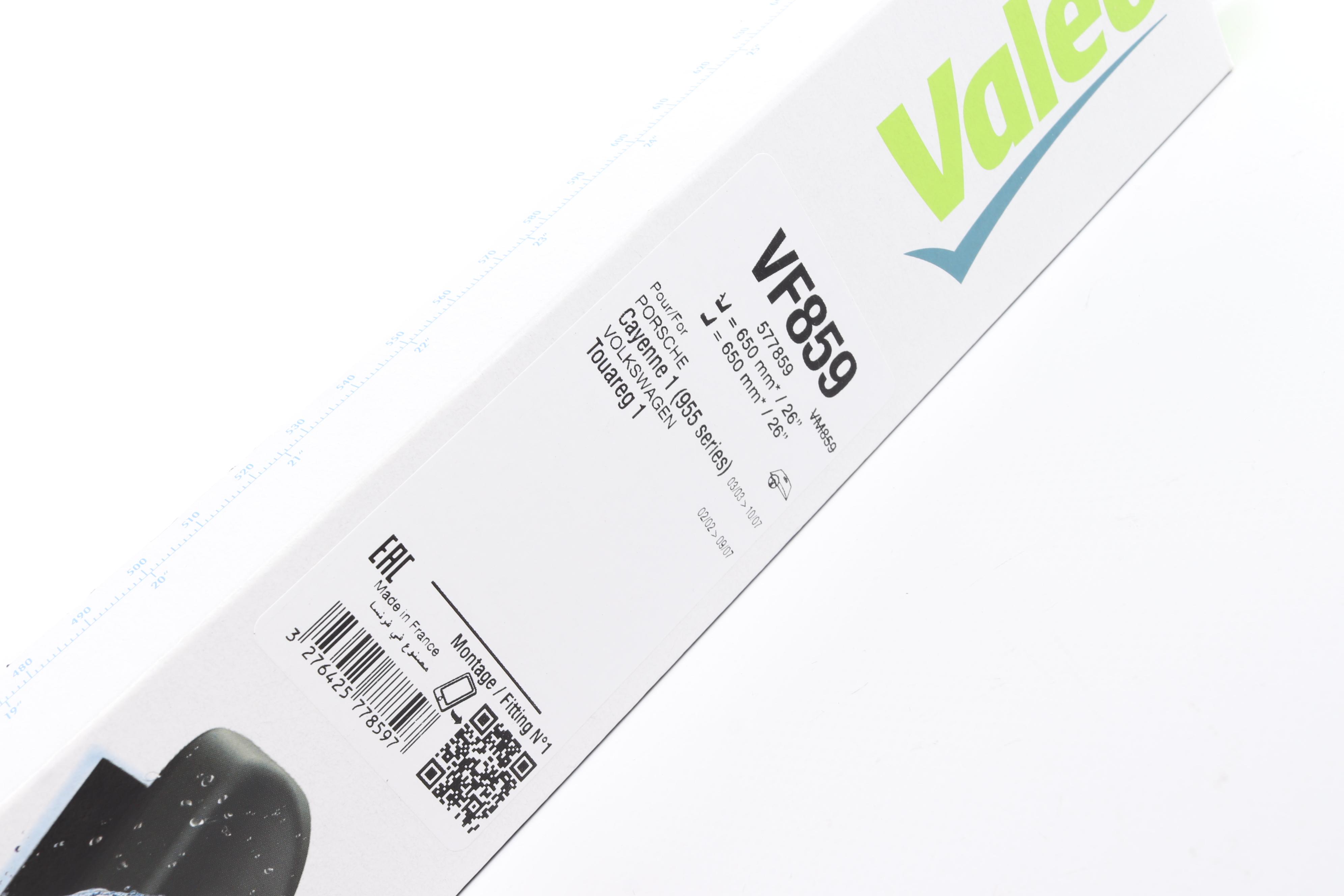 Щітки склоочисника (650/650 мм) VW Touareg/Porsche Cayenne 02-10 (Silencio)