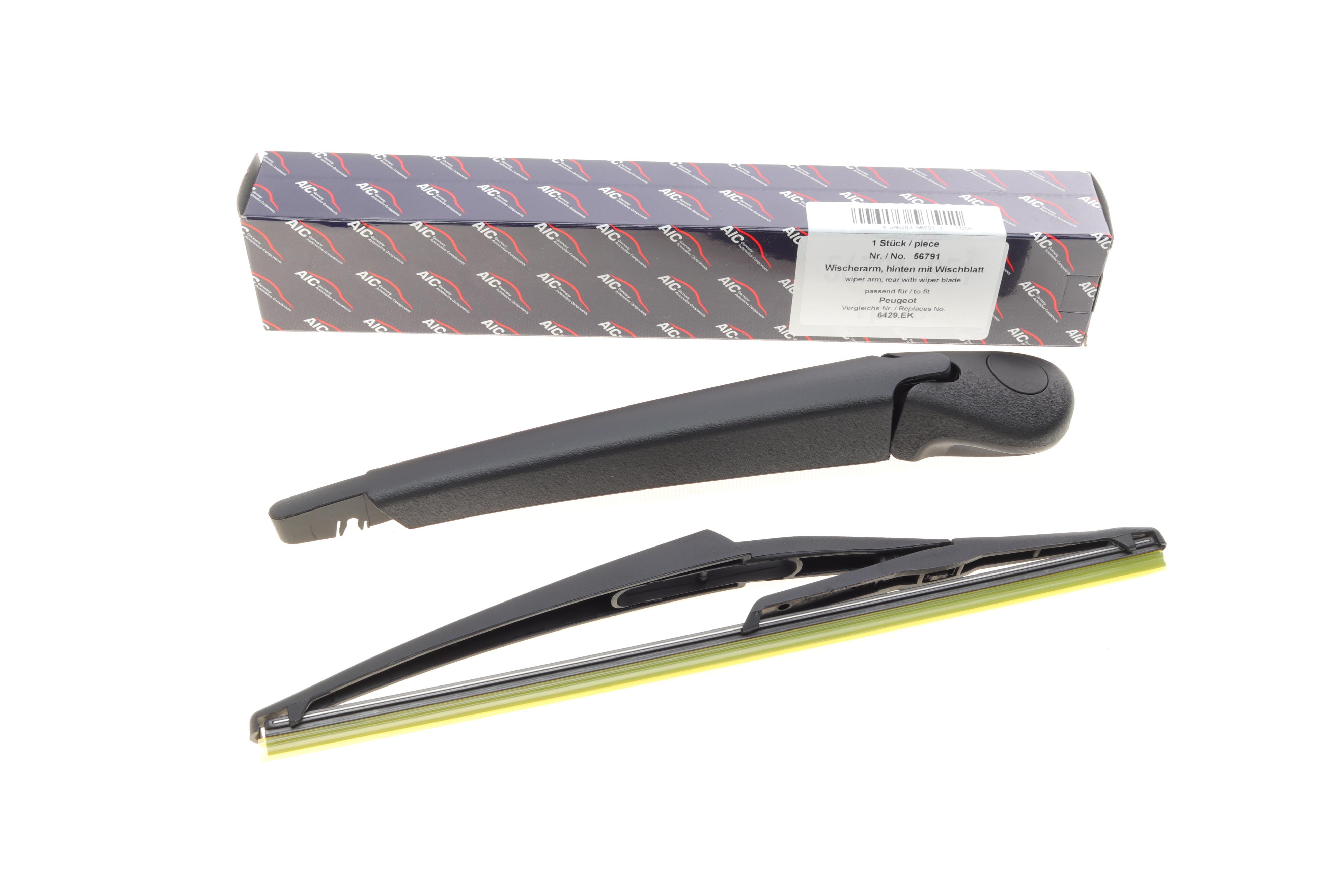 Важіль склоочисника (задній) Peugeot 207 SW 07-13 (+щітка) (L= 417mm)