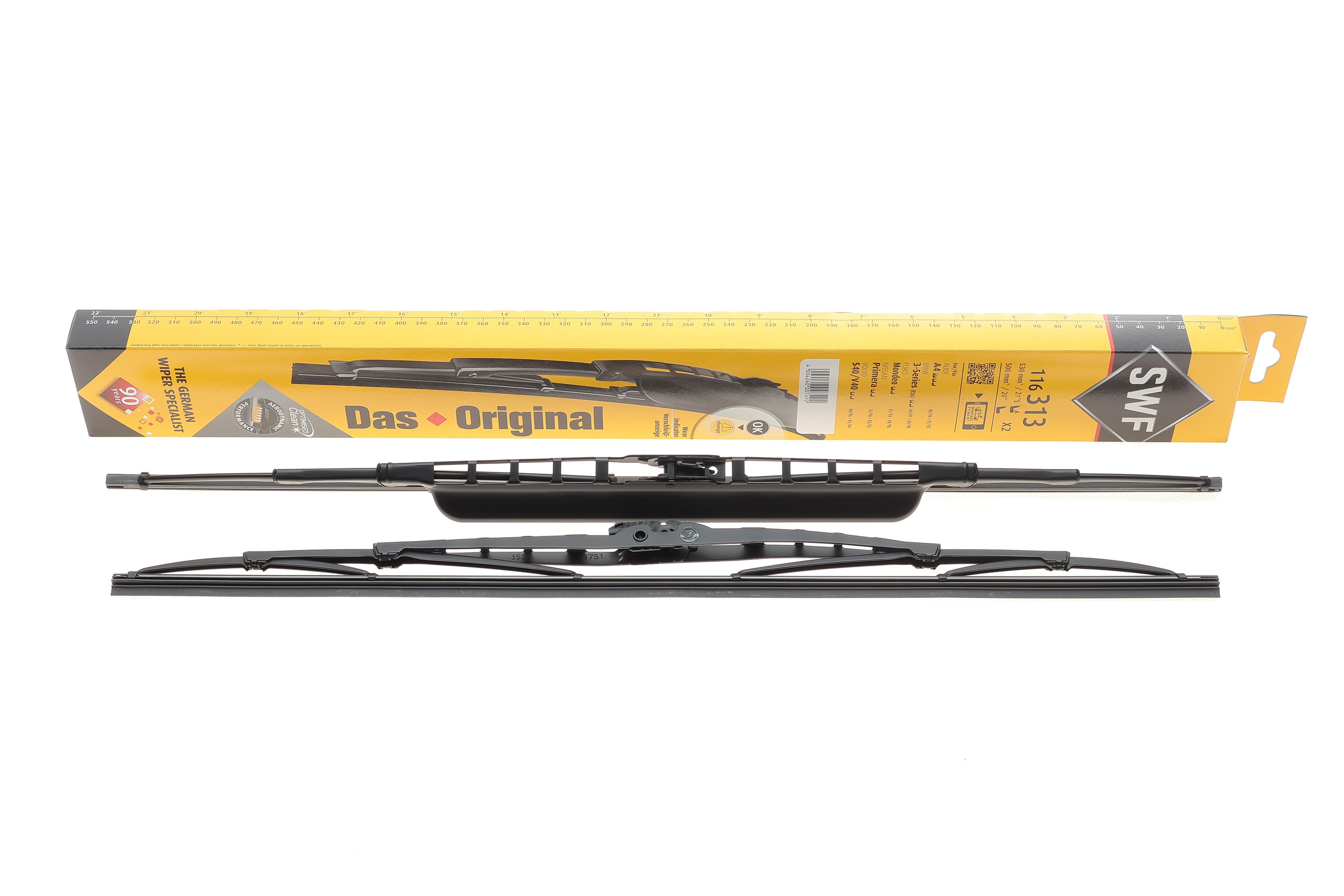 Щітки склоочисника (530/500мм) BMW 3 (E36)/Ford Mondeo 90-00