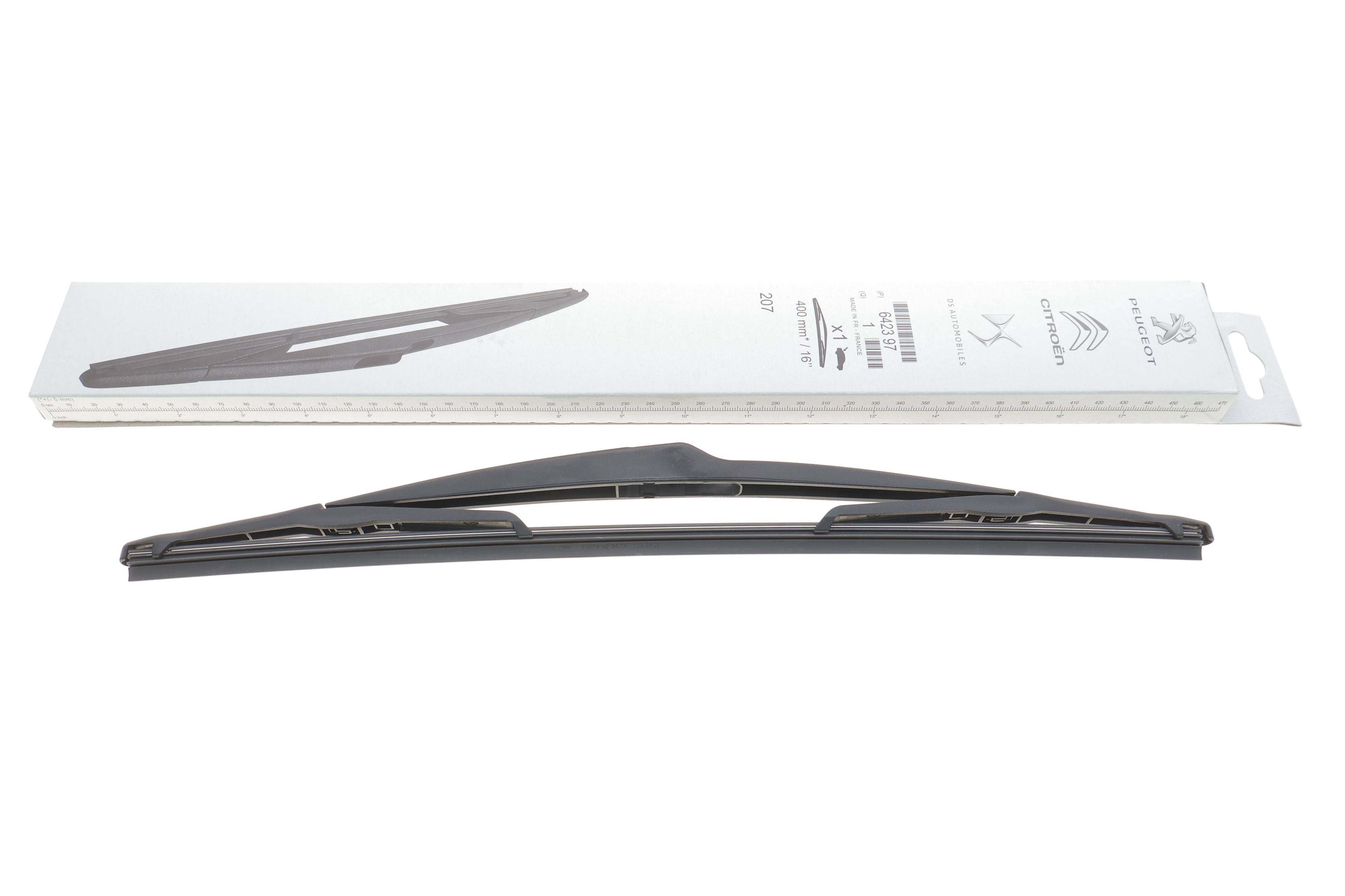 Щітка склоочисника (задня) (400mm) Peugeot 207 06-