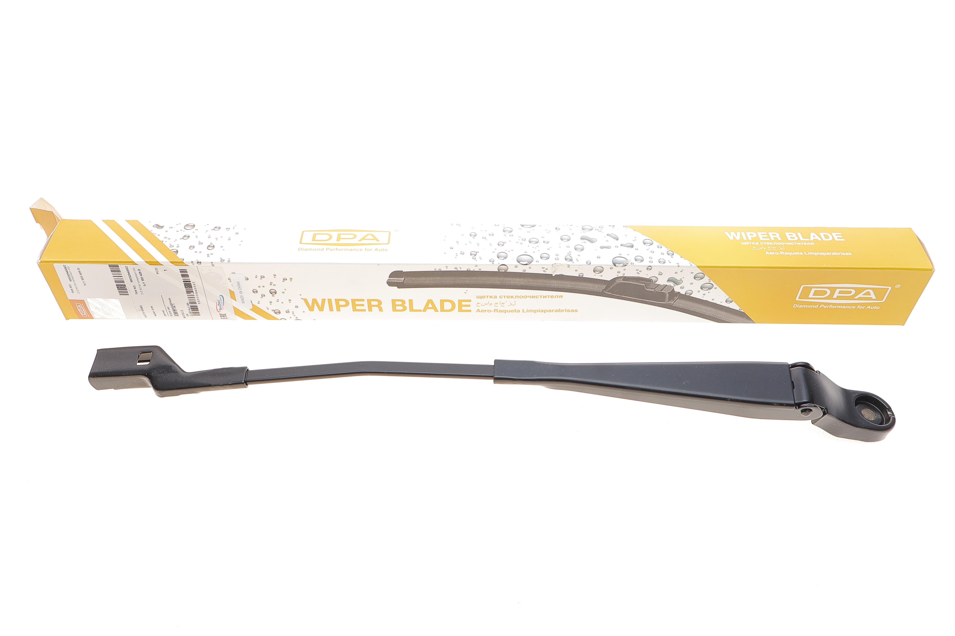 Важіль склоочисника Skoda Fabia/Roomster 06-14 (L)