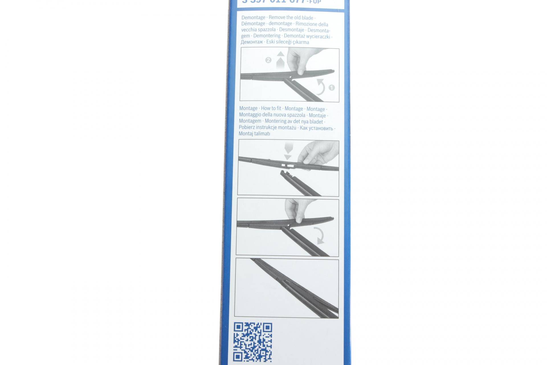 Щітка склоочисника (задня) (240mm) Citroen C4/Mini 10-