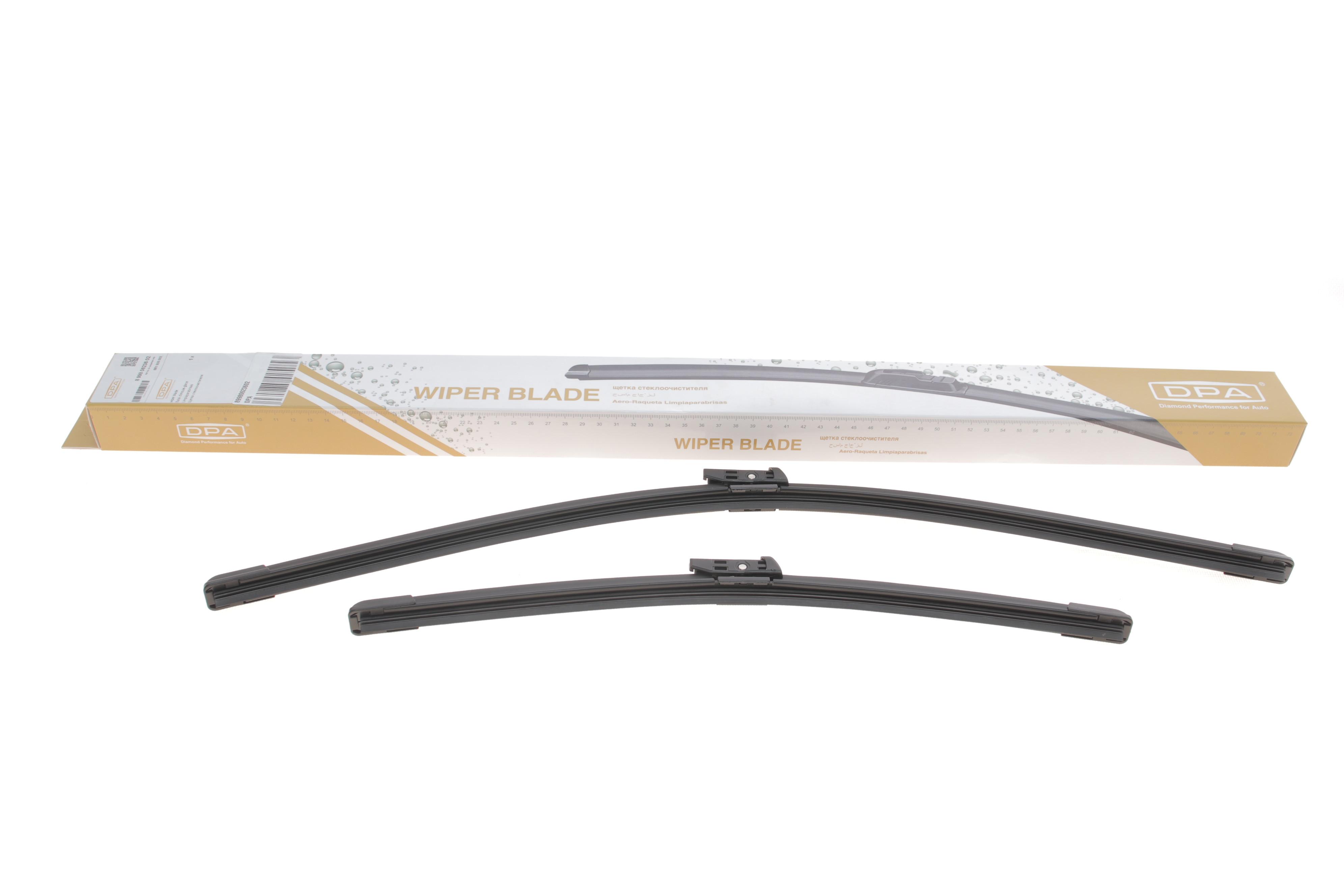 Щітки склоочисника (600/400мм) VW Polo/Skoda Rapid 09-