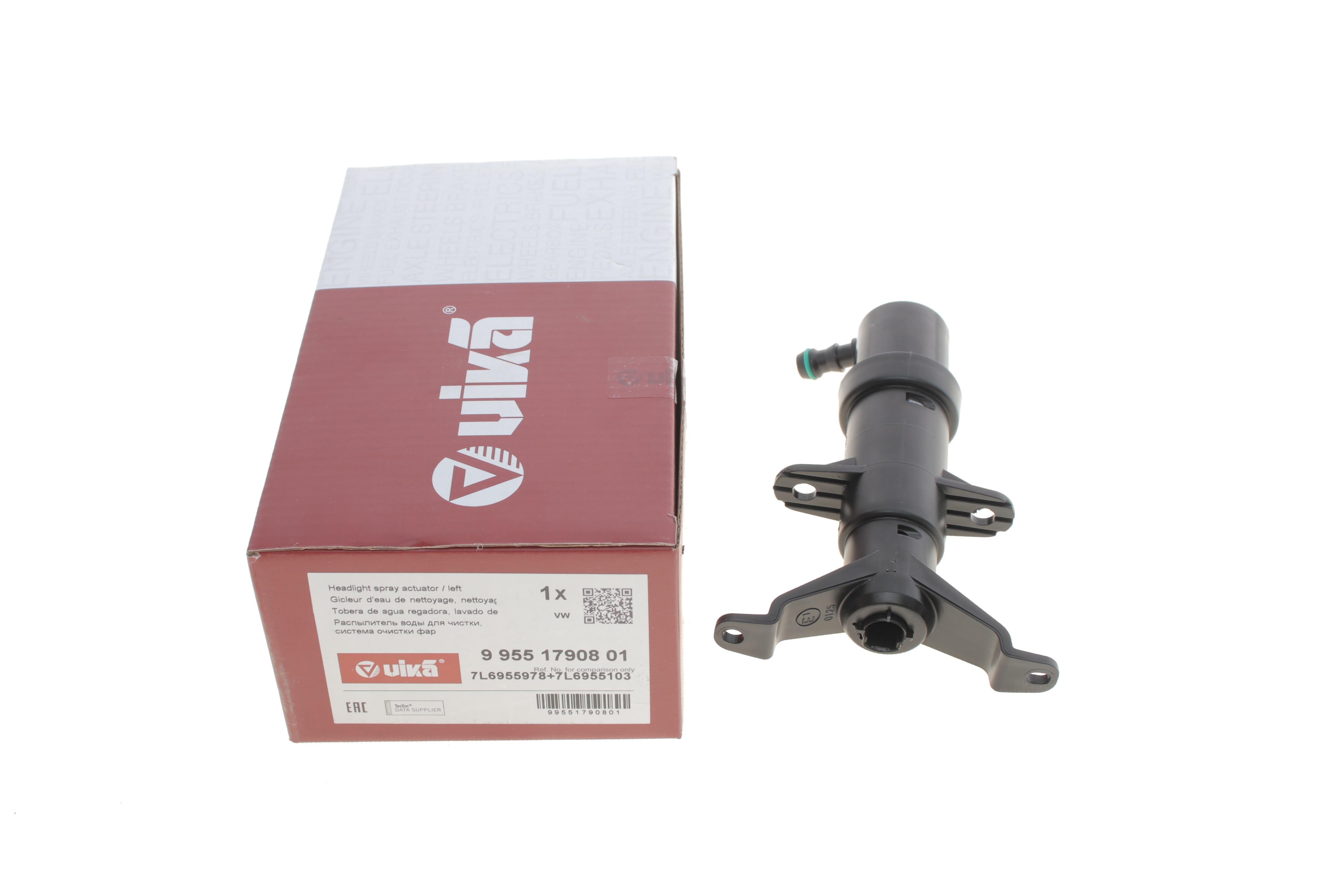 Форсунка омивача фари VW Touareg 02-06 (L)