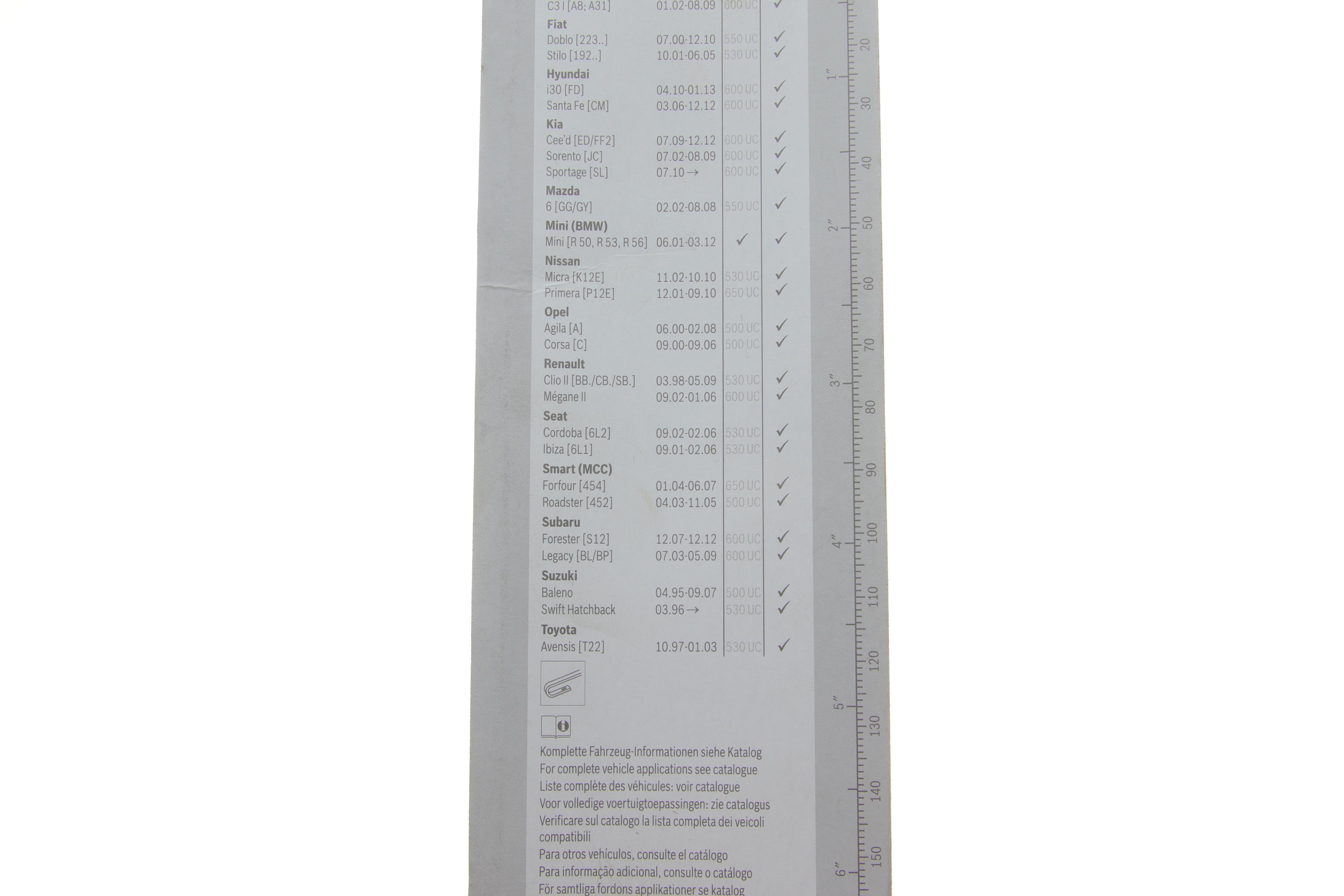 Щітка склоочисника (450мм) Fiat Doblo/Fiorino/Ford Transit/MB Vito (W638) 79-