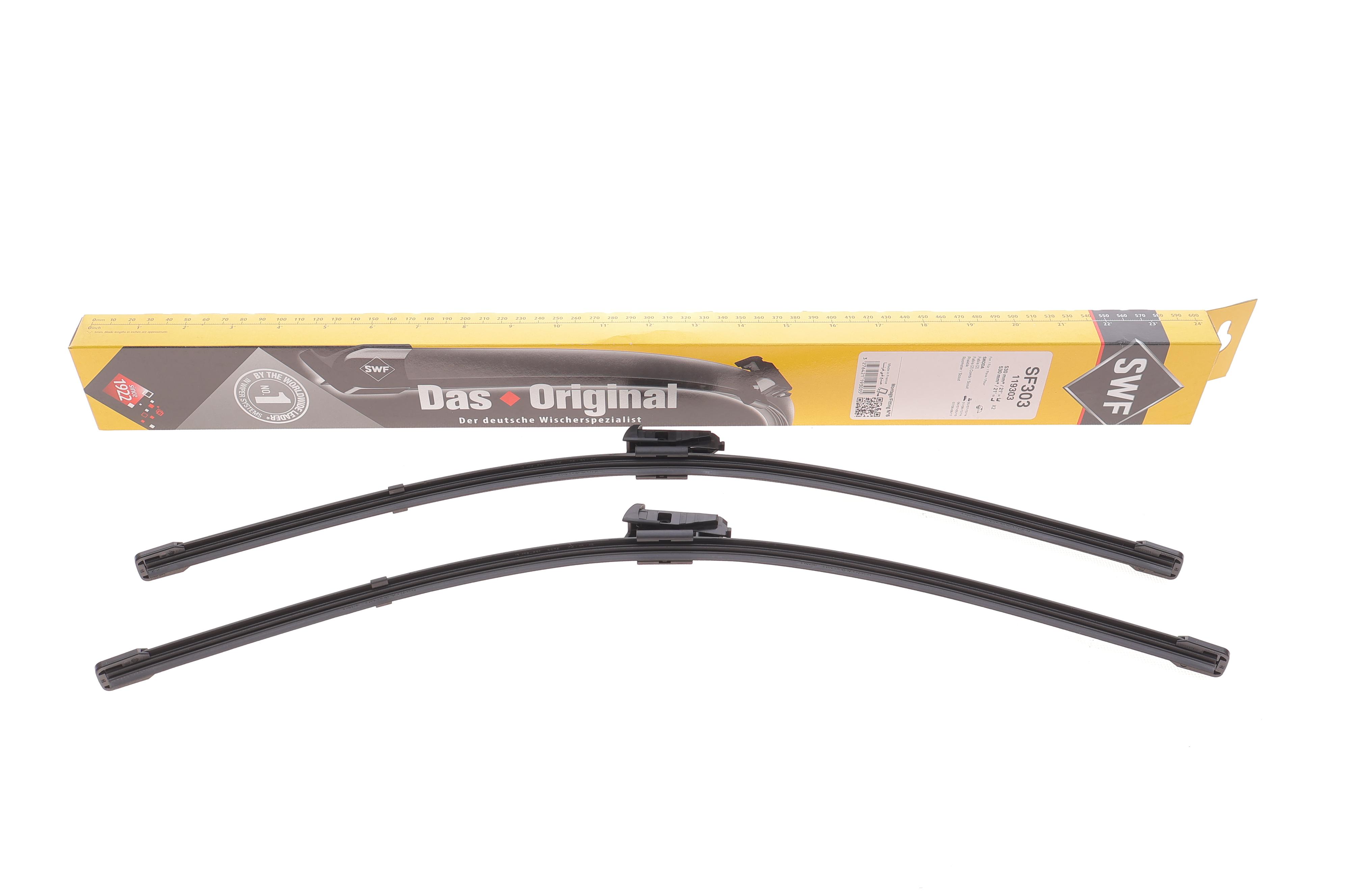 Щітки склоочисника (530/530мм) Skoda Fabia/Roomster