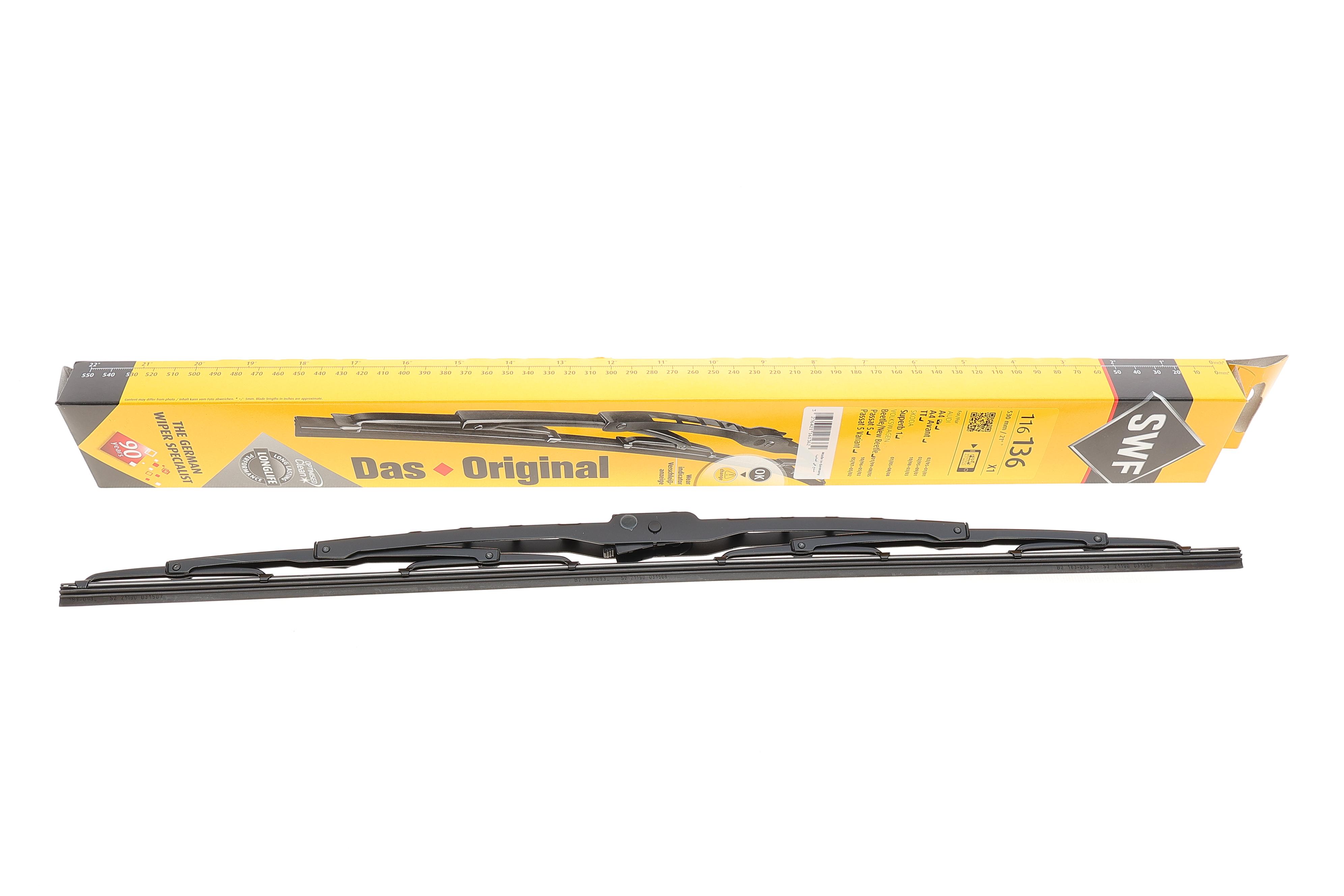 Щітка склоочисника (530mm) Audi A4/VW Passat 94-05