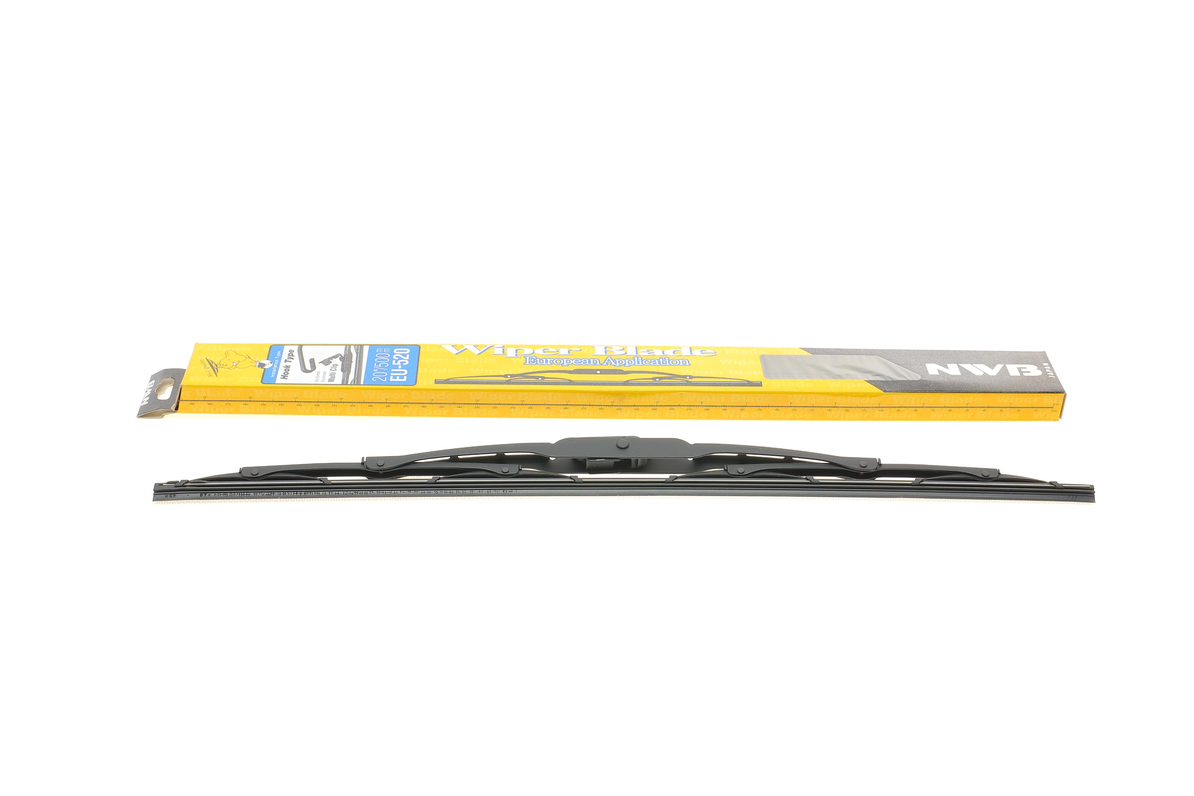 Щітка склоочисника (500 мм) Dacia Duster/Logan/Fiat Ducato/Renault Kangoo/Trafic/VW LT 75-- (NWB)
