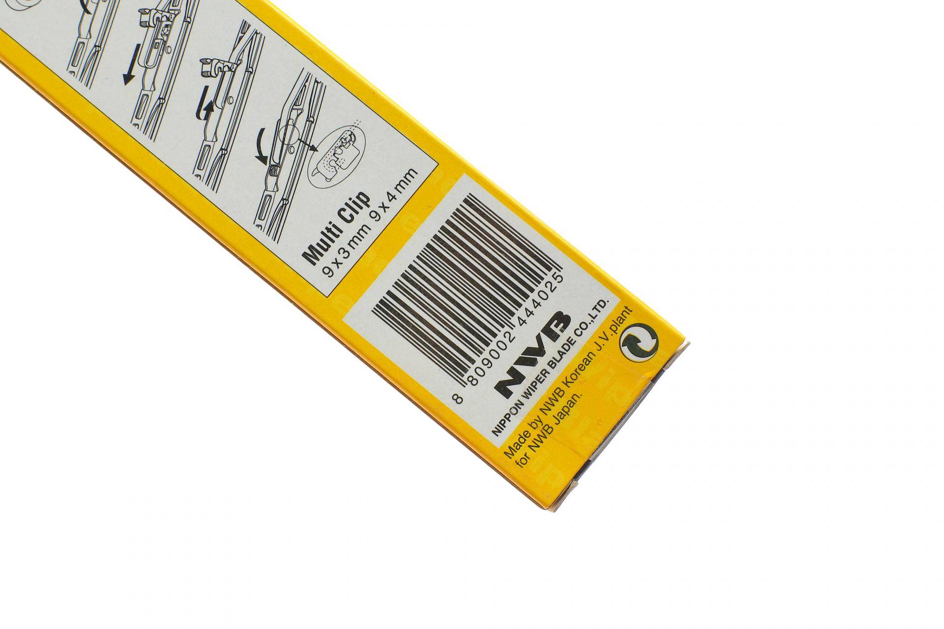 Щітка склоочисника (500 мм) Dacia Duster/Logan/Fiat Ducato/Renault Kangoo/Trafic/VW LT 75-- (NWB)