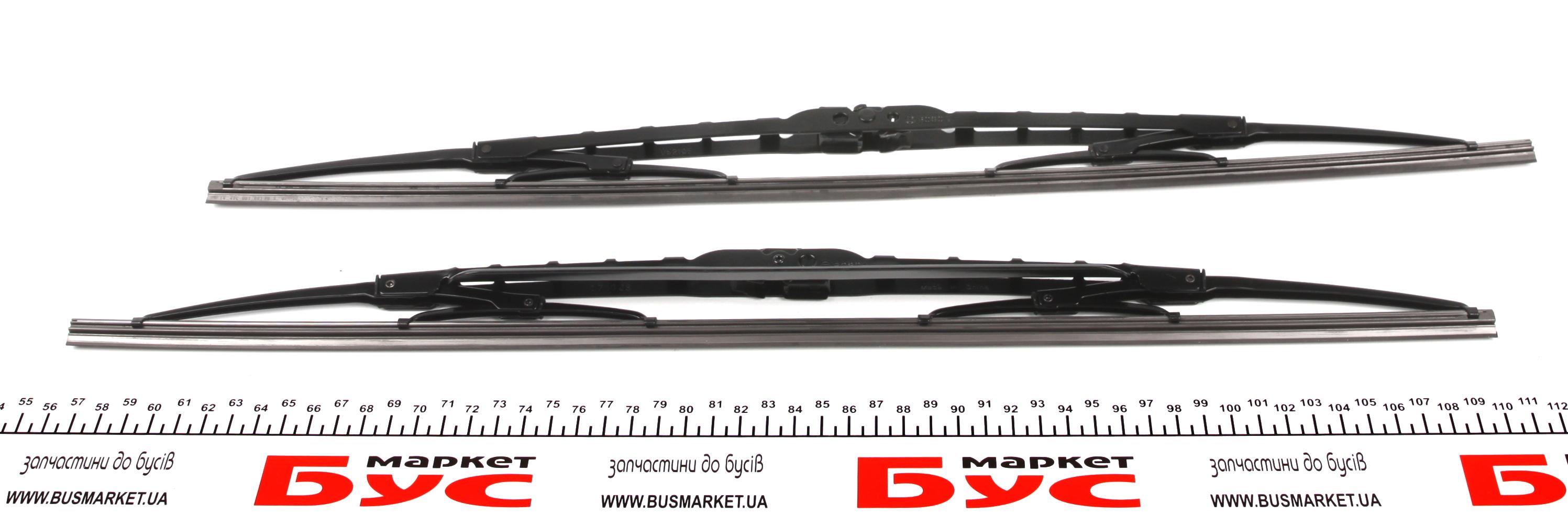 Щітки склоочисника (550/550мм) Peugeot Boxer/Partner/Citroen Jumper 1.9-2.8 TDi/HDi 94-