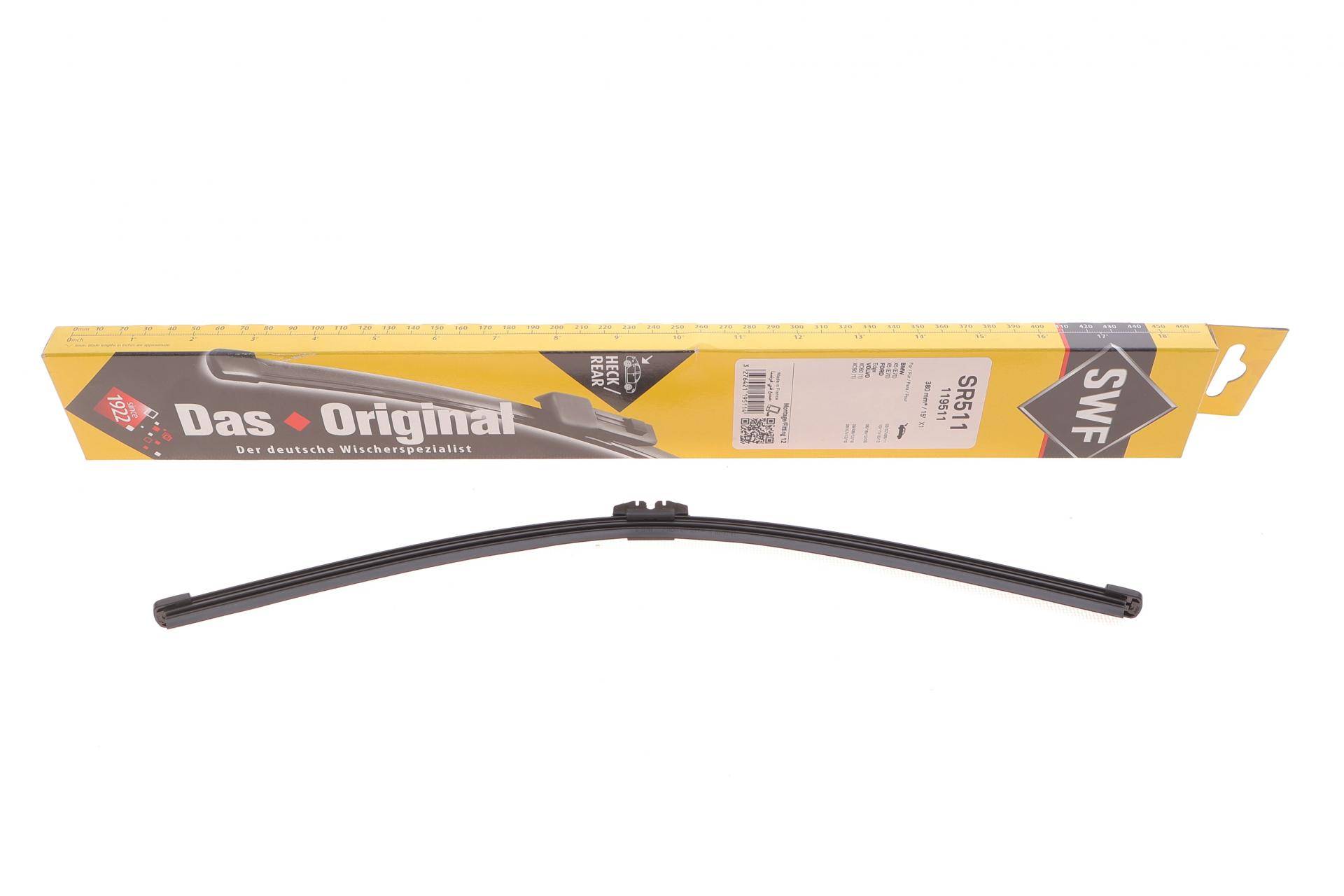 Щітка склоочисника (задня) (380mm) BMW X5 E70 06-14